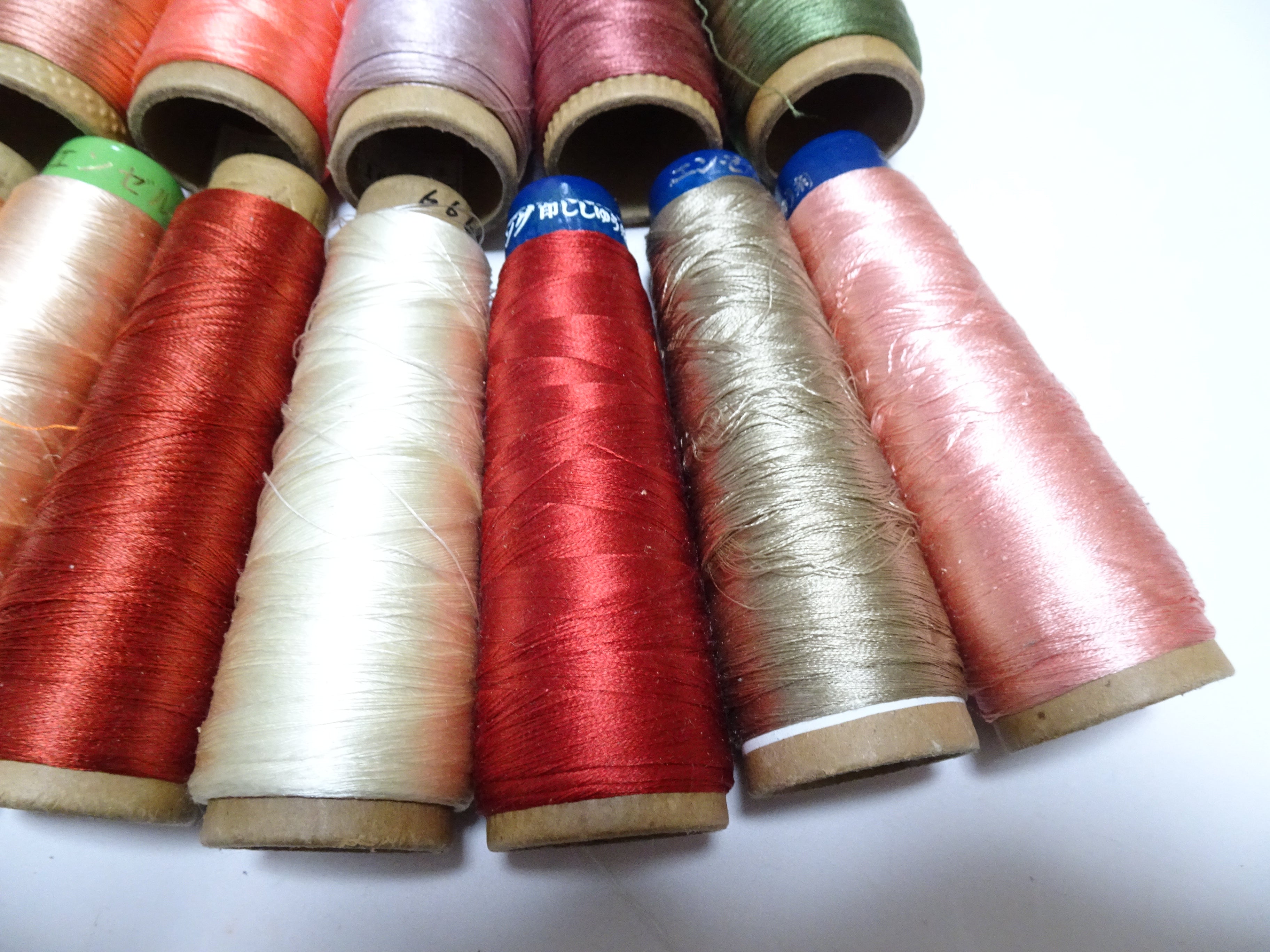 Great deal!! Japanese vintage silk thread 14sets embroidery Imperfect item (please see description for details)  16383