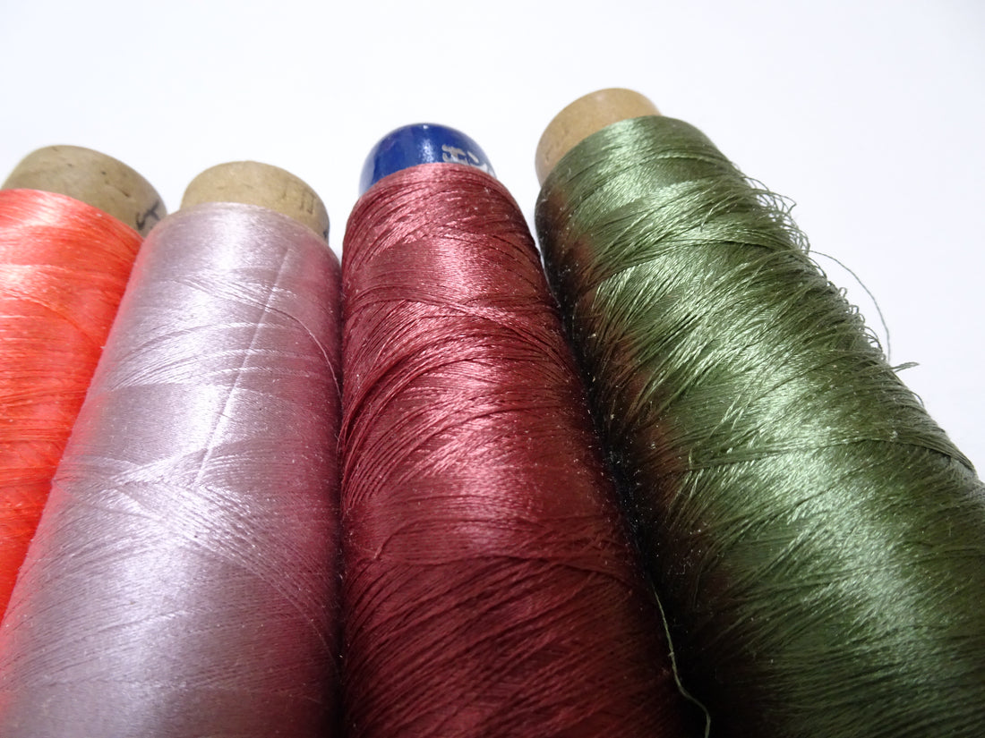 Great deal!! Japanese vintage silk thread 14sets embroidery Imperfect item (please see description for details)  16383