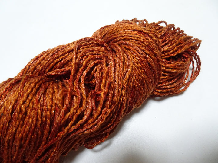 Japanese Tanaka Gen Silk – One-of-a-Kind Hand-Dyed Artistic Silk Thread, Rare Japanese Artisan Yarn, Limited Stock 19131