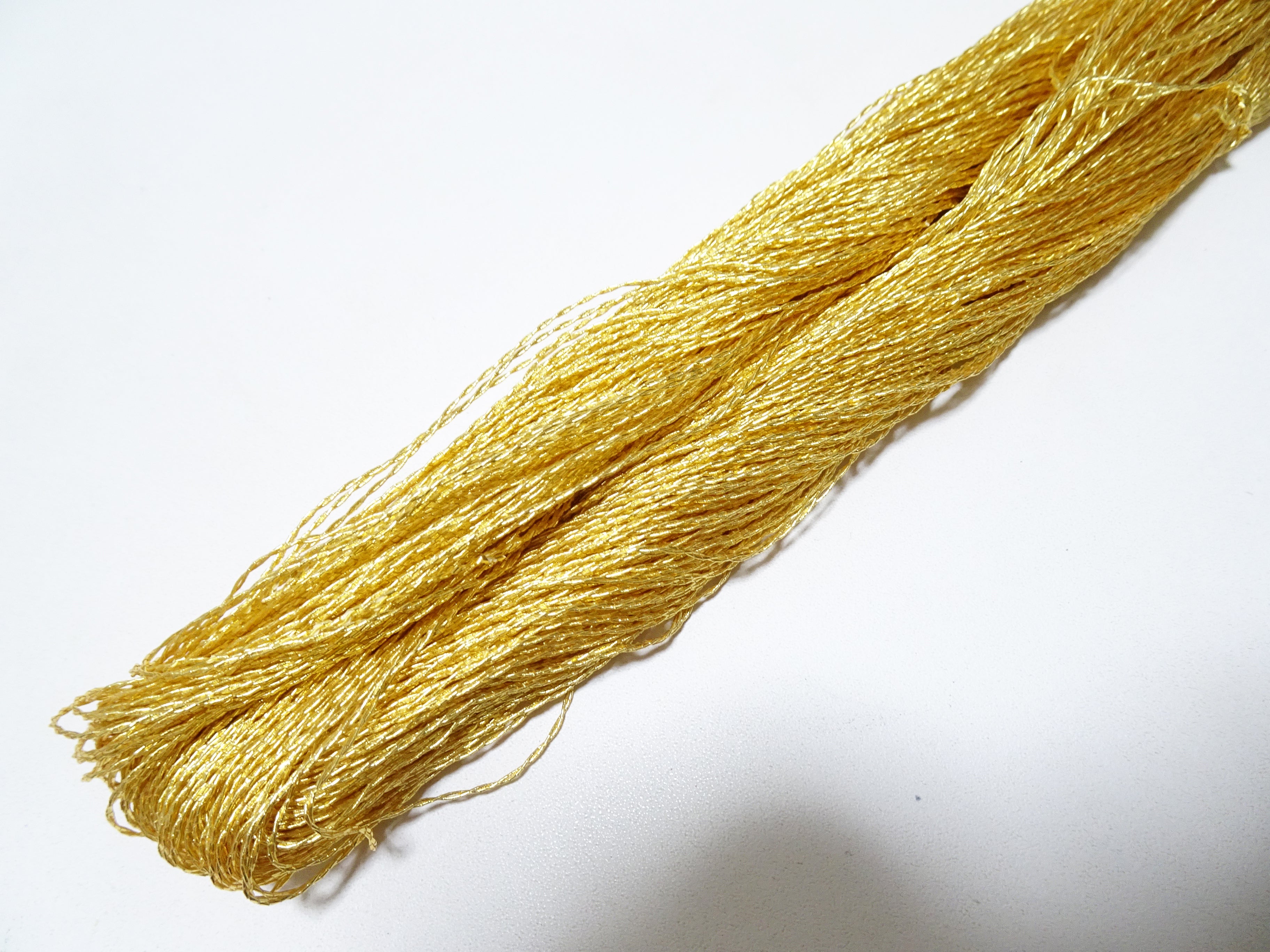 Japanese vintage rare Double Twist high class gold leaf thread  200M embroidery  8491