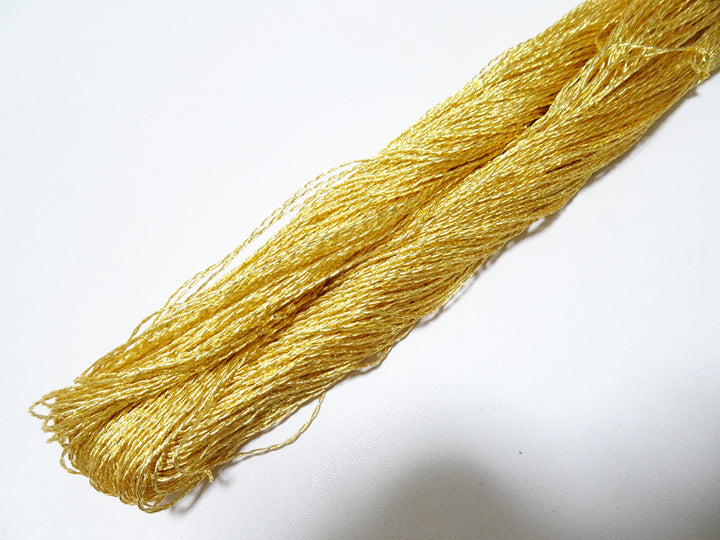 Japanese vintage rare Double Twist high class gold leaf thread  200M embroidery  8491