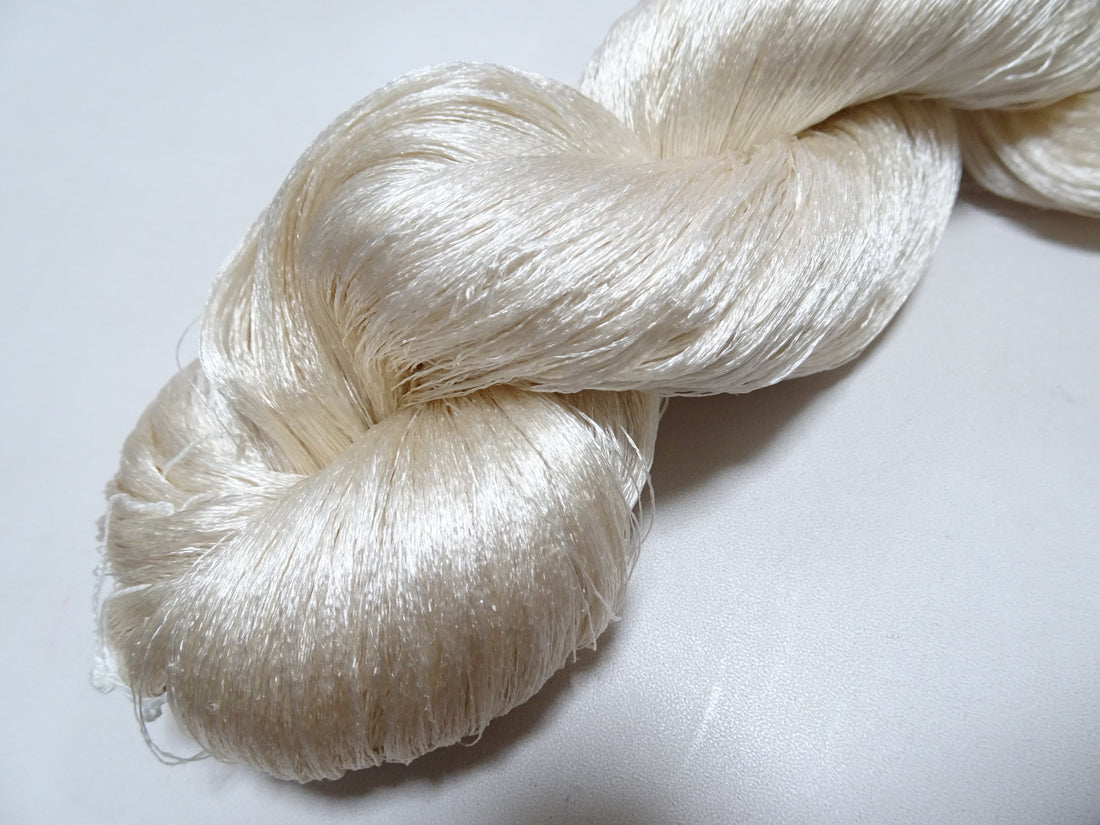Japanese Vintage Twisted Silk Thread Embroidery 19901