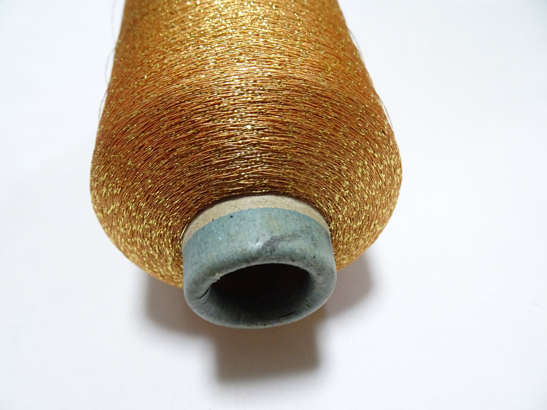 Super Special price! Japanese vintage metallic lame thread embroidery 5000M 16309