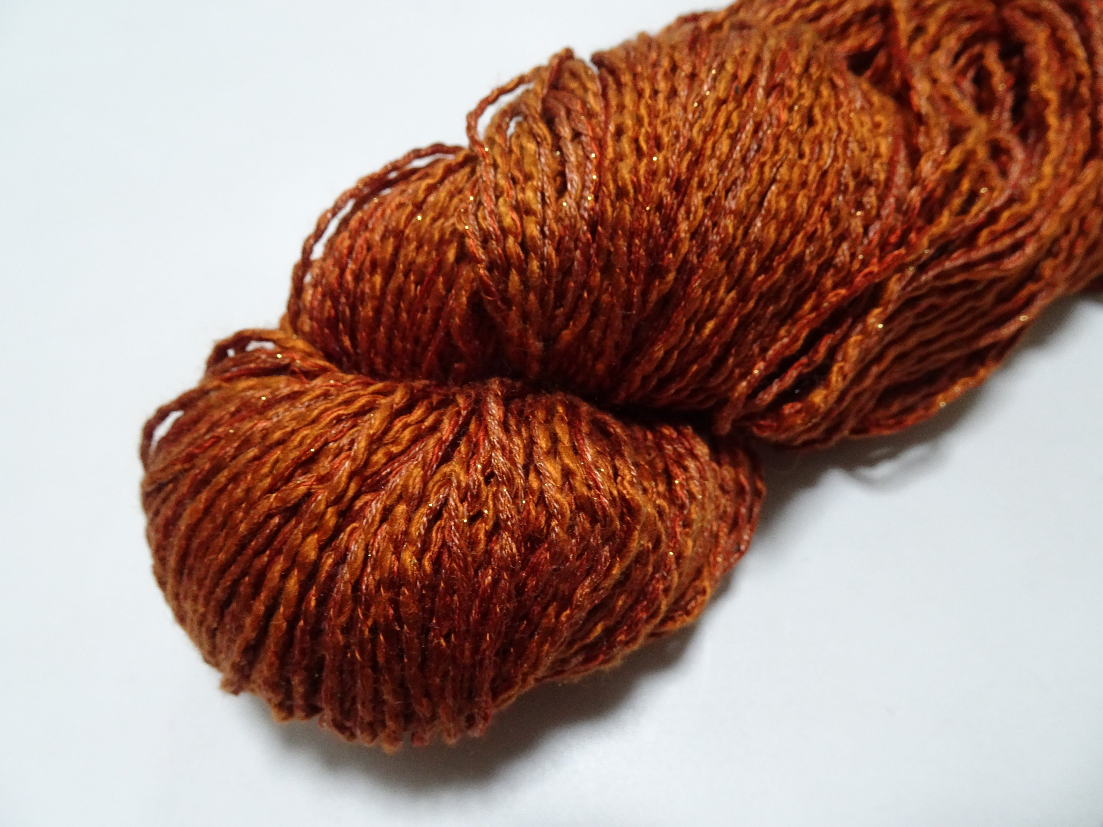 Japanese Tanaka Gen Silk – One-of-a-Kind Hand-Dyed Artistic Silk Thread, Rare Japanese Artisan Yarn, Limited Stock 19131