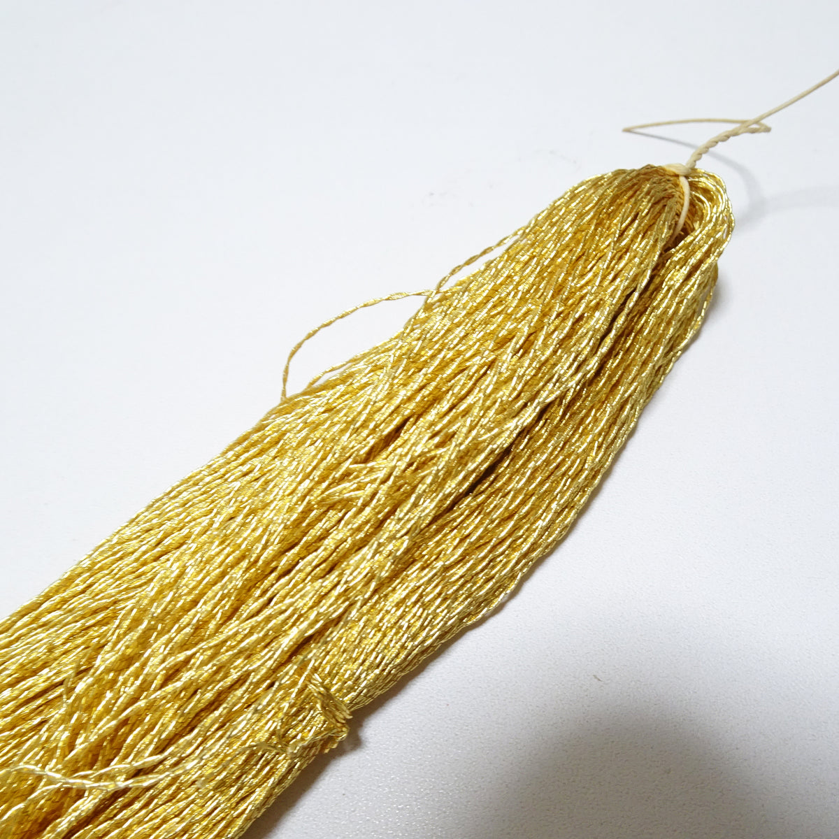 Japanese vintage rare Double Twist high class gold leaf thread 200M em ...