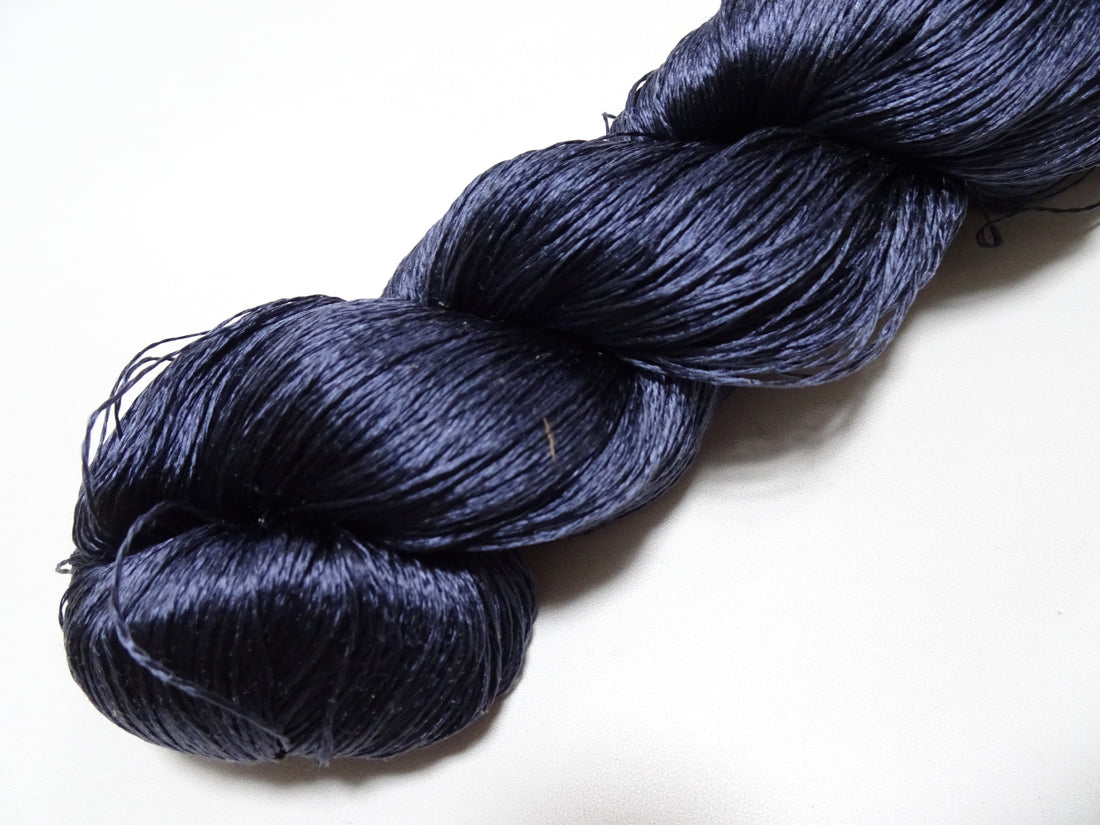 Japanese Vintage Twisted Silk Thread Embroidery 18329