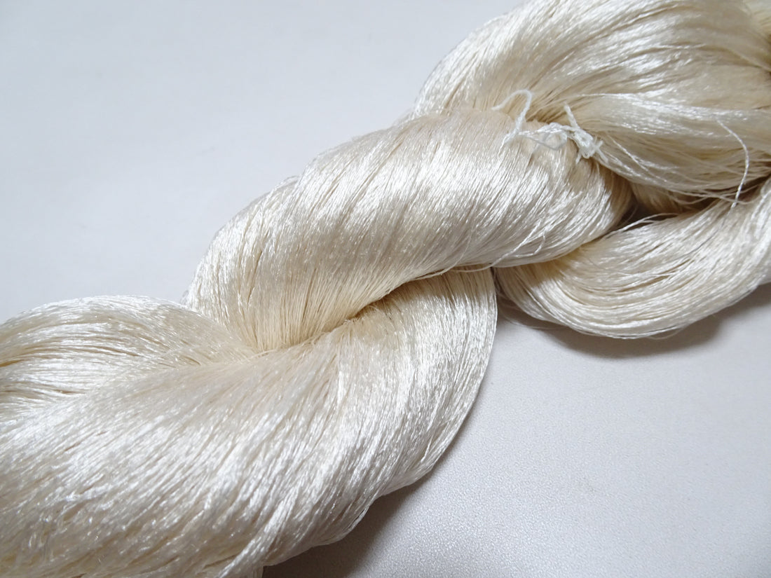 Japanese Vintage Twisted Silk Thread Embroidery 19901