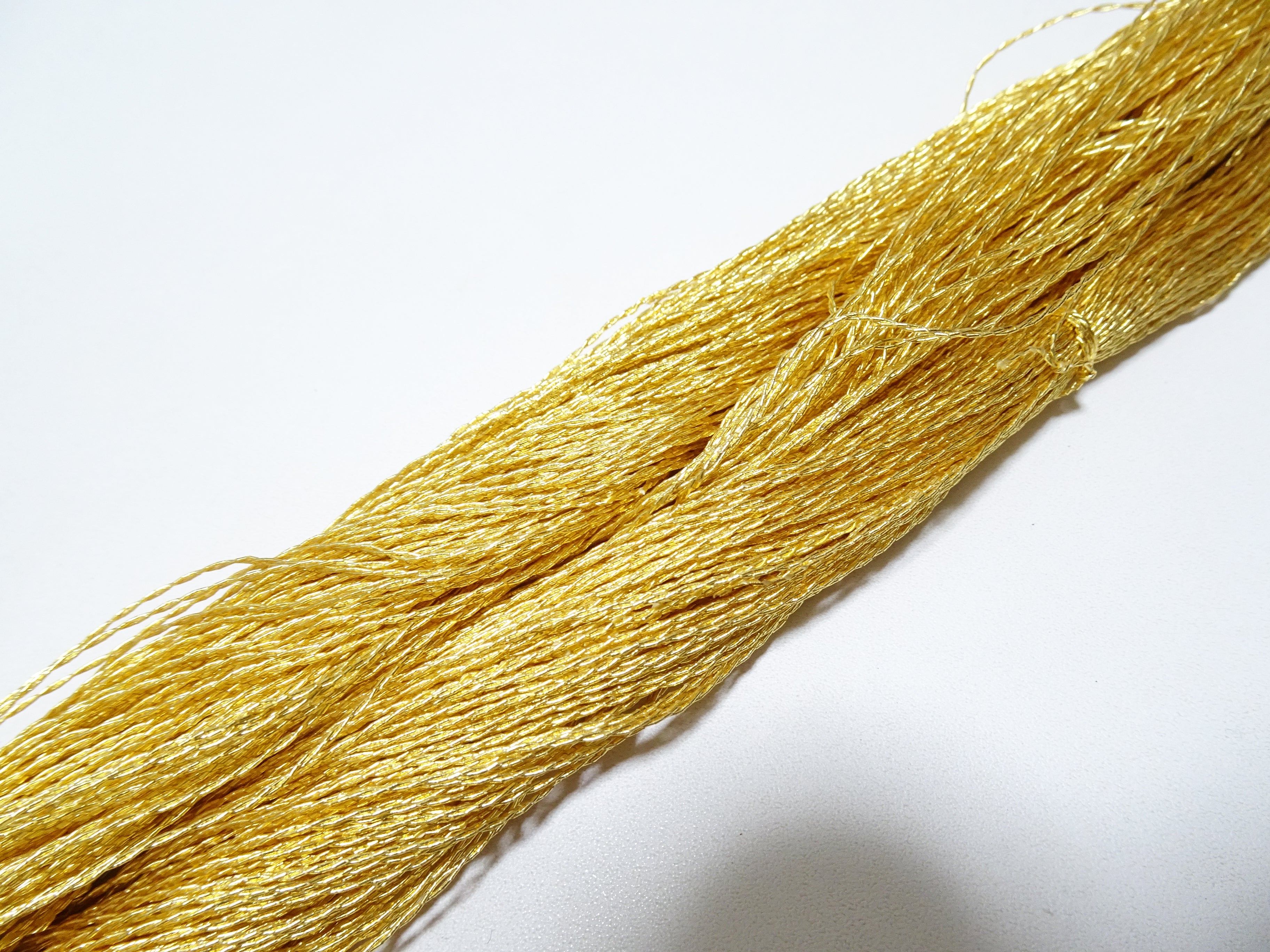 Japanese vintage rare Double Twist high class gold leaf thread  200M embroidery  8491