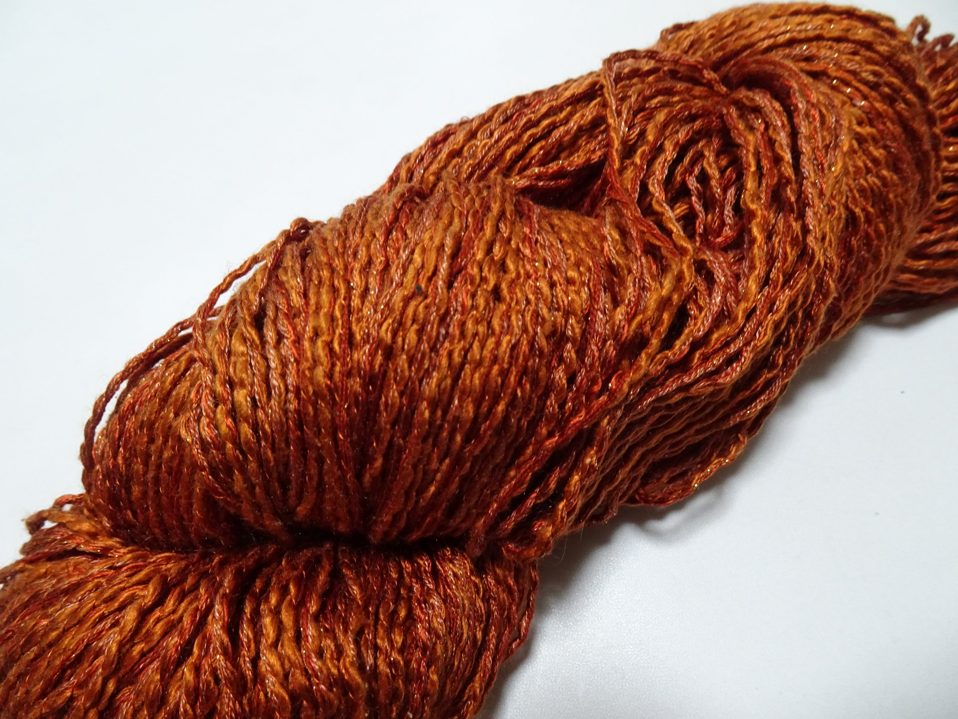 Japanese Tanaka Gen Silk – One-of-a-Kind Hand-Dyed Artistic Silk Thread, Rare Japanese Artisan Yarn, Limited Stock 19131