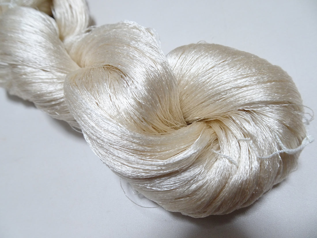 Japanese Vintage Twisted Silk Thread Embroidery 19901