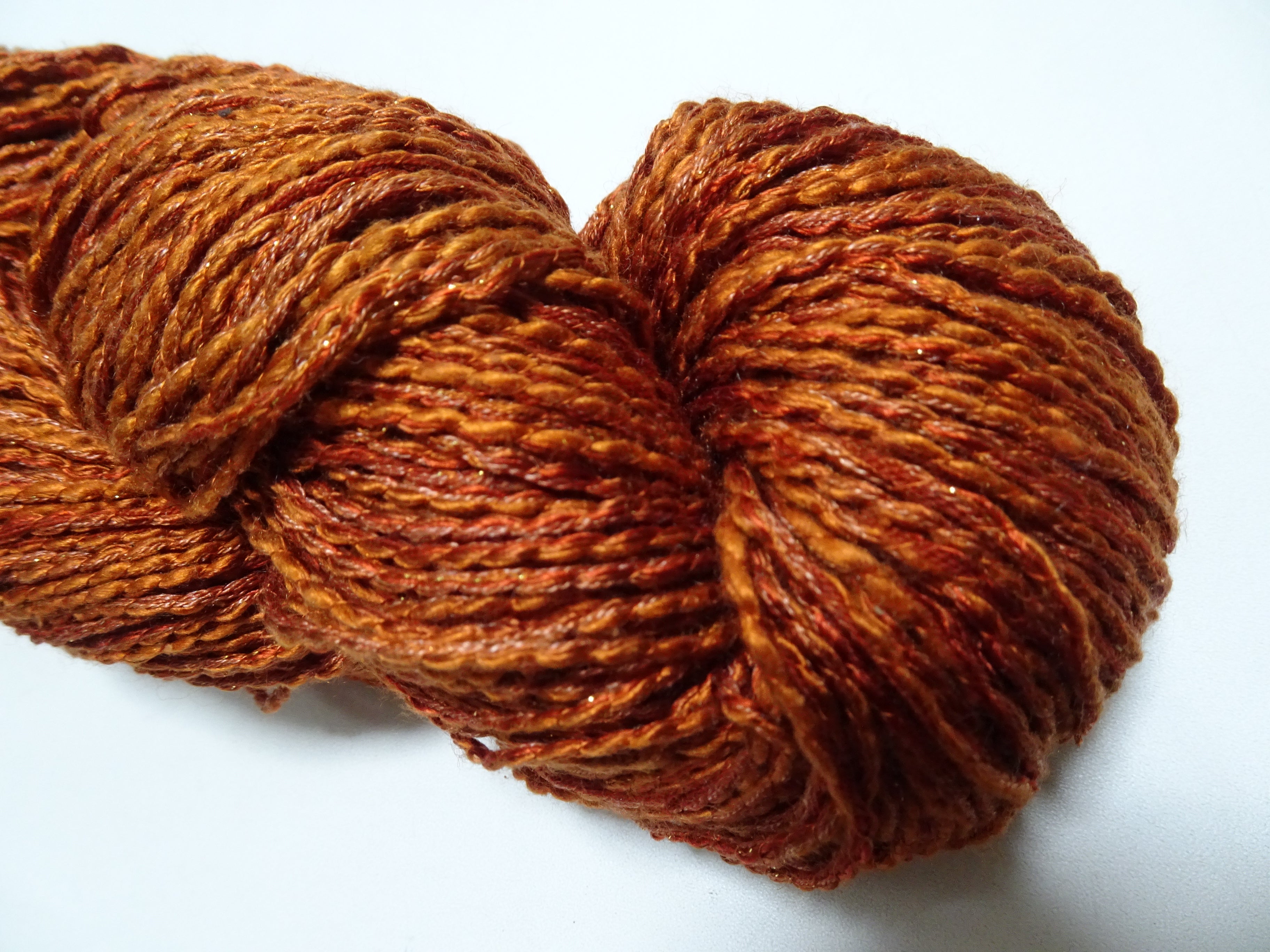 Japanese Tanaka Gen Silk – One-of-a-Kind Hand-Dyed Artistic Silk Thread, Rare Japanese Artisan Yarn, Limited Stock 19131