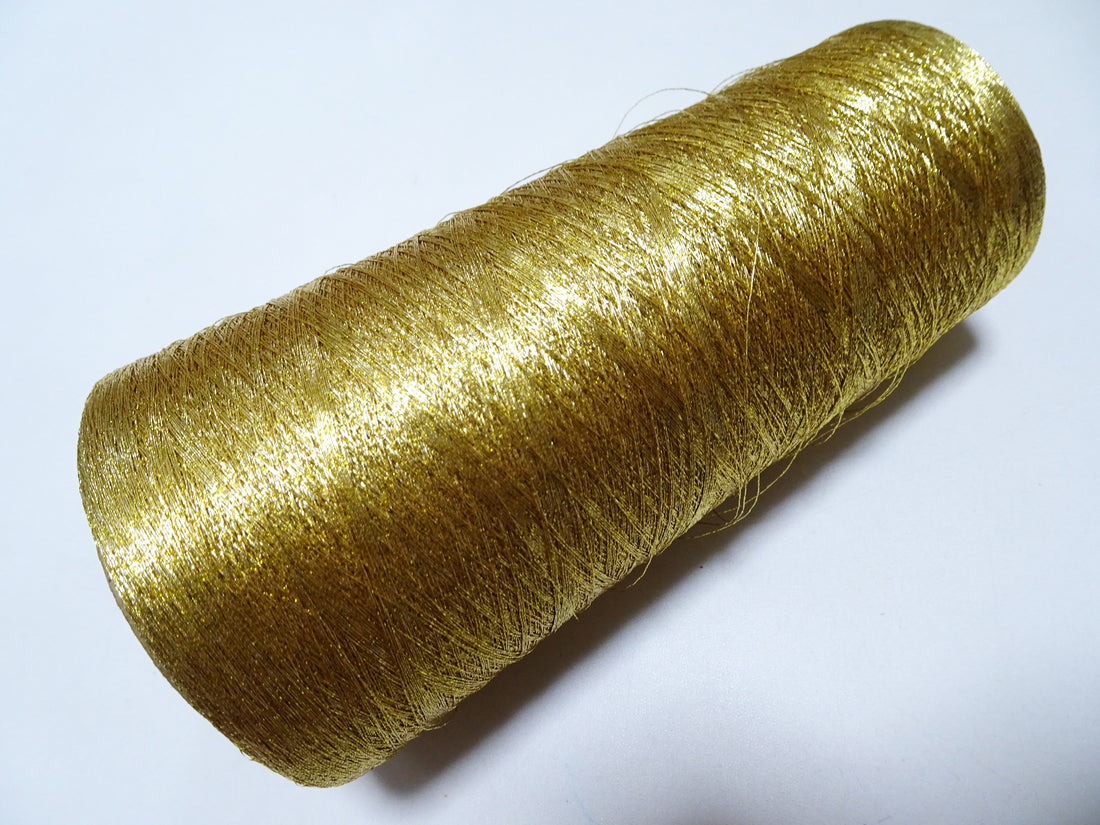 Super Special price! Japanese vintage metallic lame thread embroidery 5000M 16310