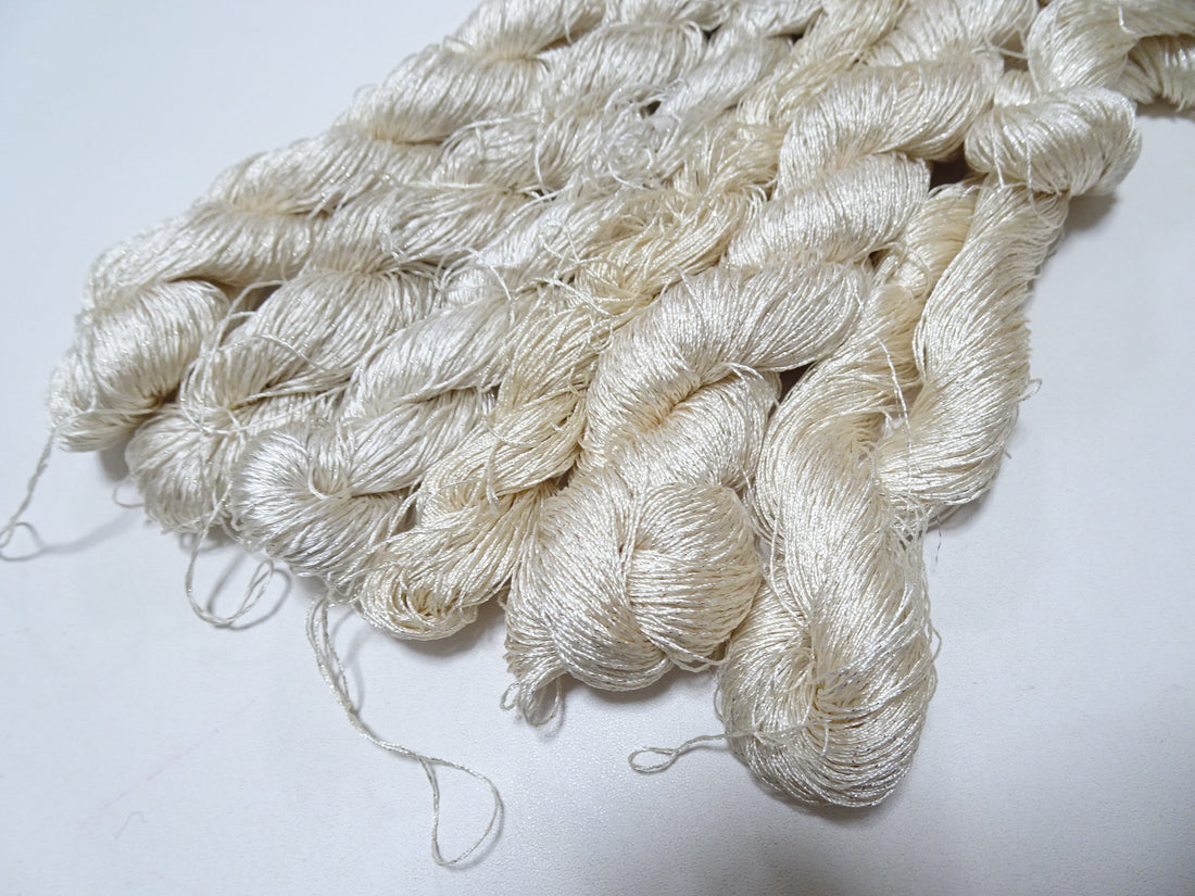 Japanese vintage high class rare silk thread 6sets Mixture of Gold embroidery 9535