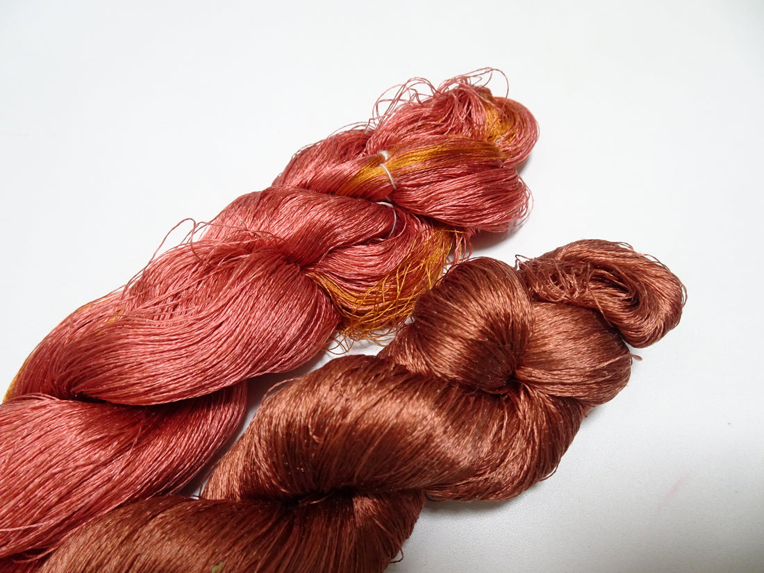 Japanese vintage silk thread 2sets embroidery 8596