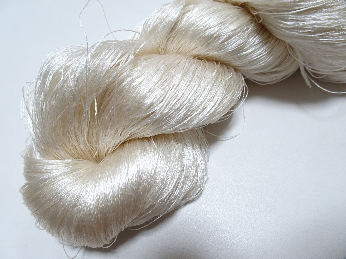 Japanese Vintage Twisted Silk Thread Embroidery 19902