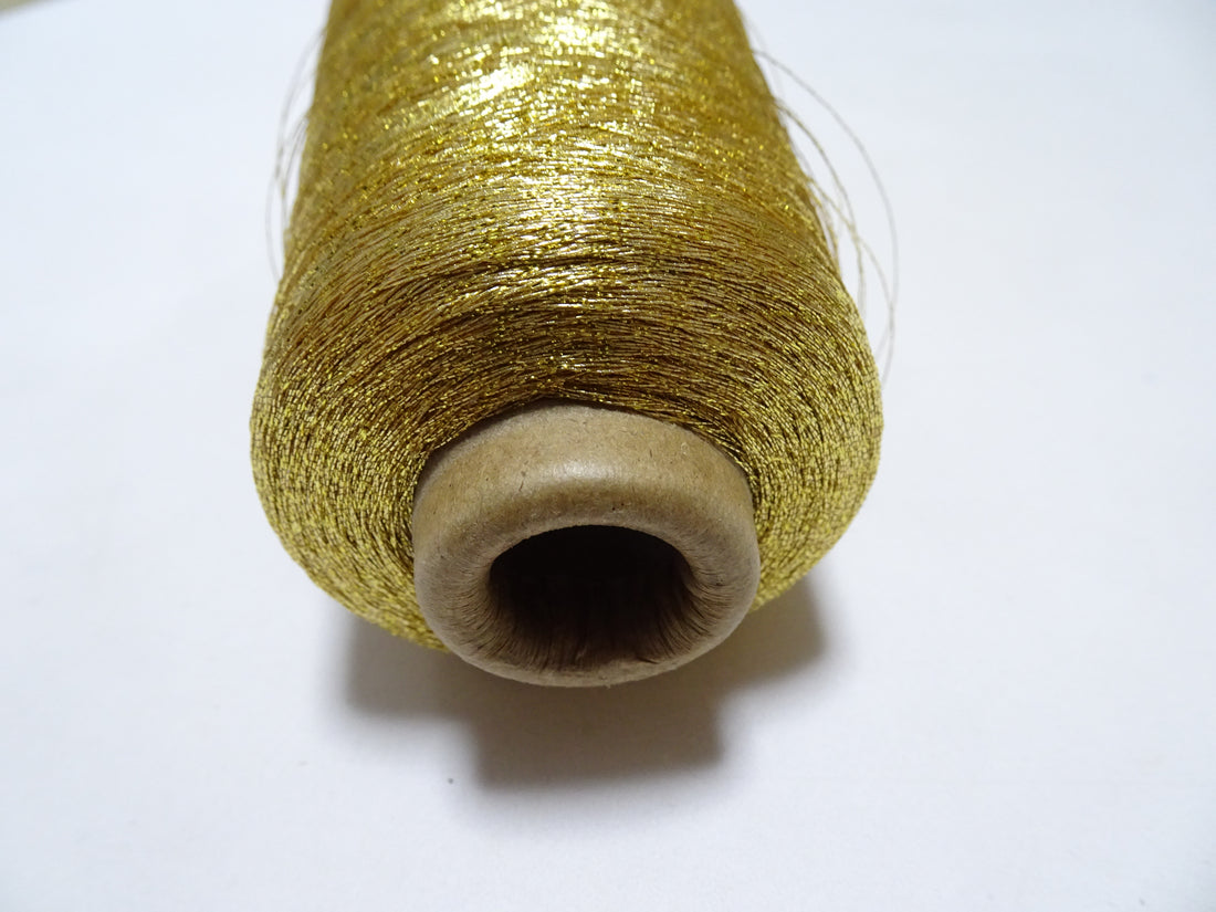Super Special price! Japanese vintage metallic lame thread embroidery 5000M 16310