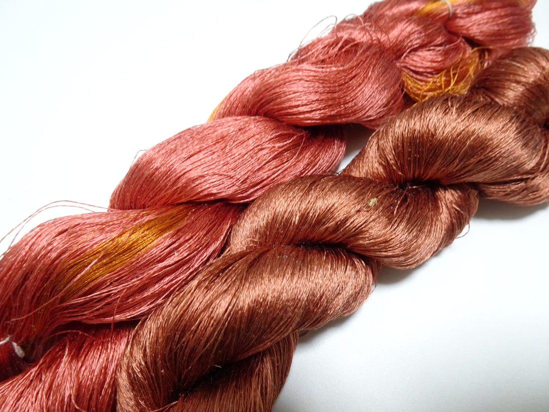 Japanese vintage silk thread 2sets embroidery 8596