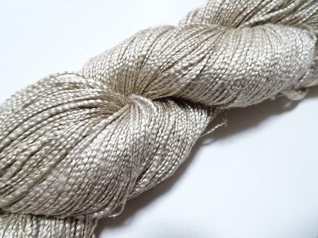 Japanese Tanaka Gen Silk – One-of-a-Kind Hand-Dyed Artistic Silk Thread, Rare Japanese Artisan Yarn, Limited Stock 19132