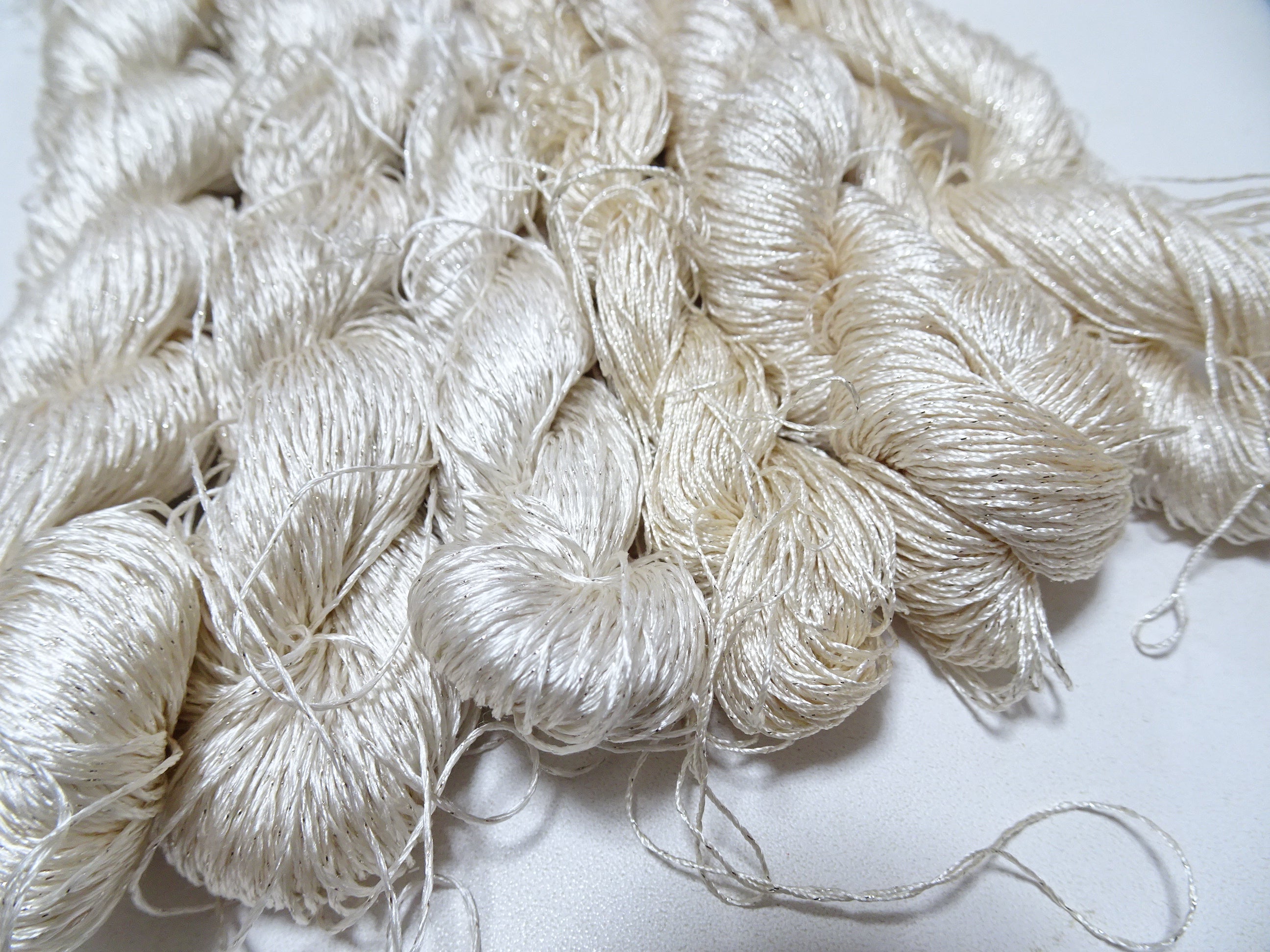 Japanese vintage high class rare silk thread 6sets Mixture of Gold embroidery 9535