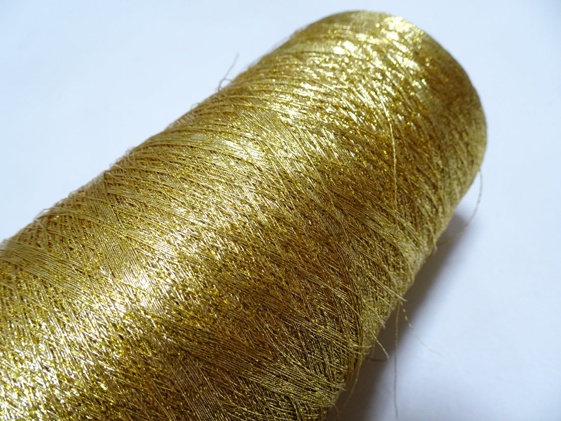 Super Special price! Japanese vintage metallic lame thread embroidery 5000M 16310