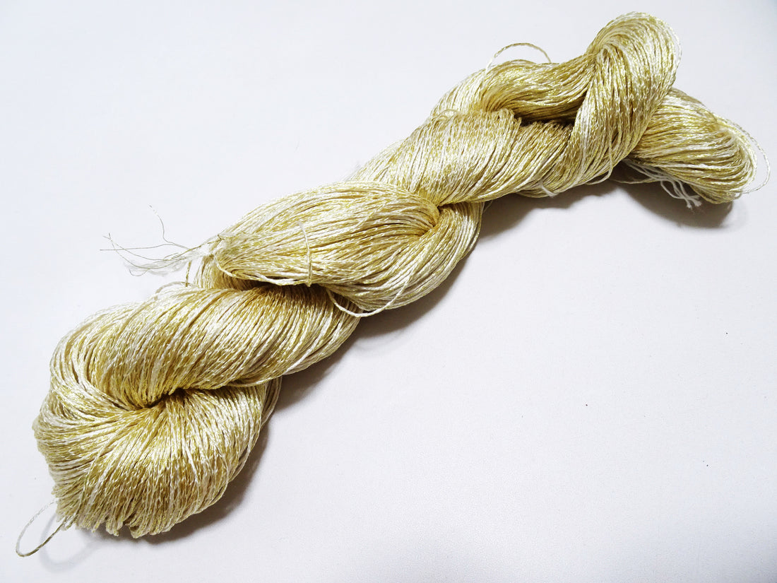 Japanese Tanaka Gen Silk – One-of-a-Kind Hand-Dyed Artistic Silk Thread, Rare Japanese Artisan Yarn, Limited Stock 16528