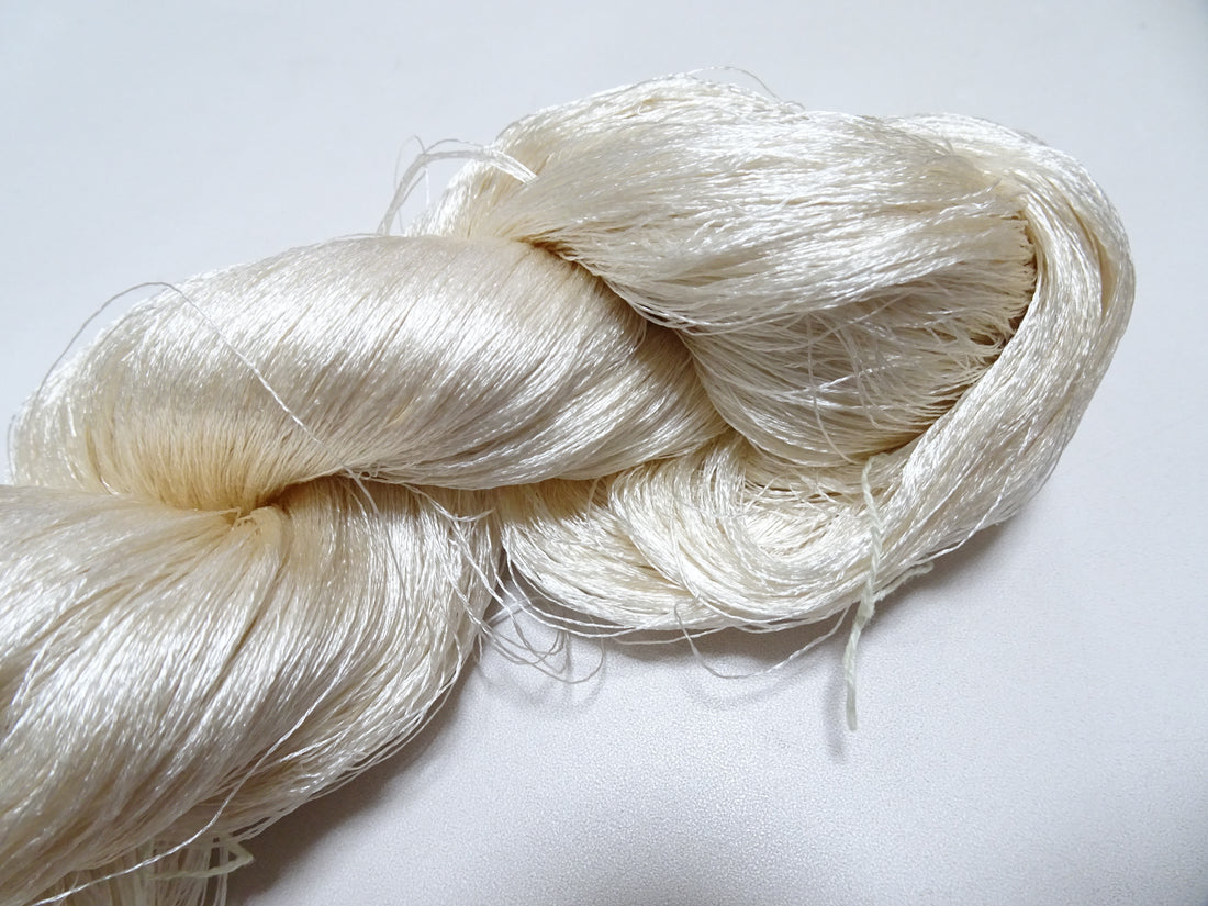 Japanese Vintage Twisted Silk Thread Embroidery 19903