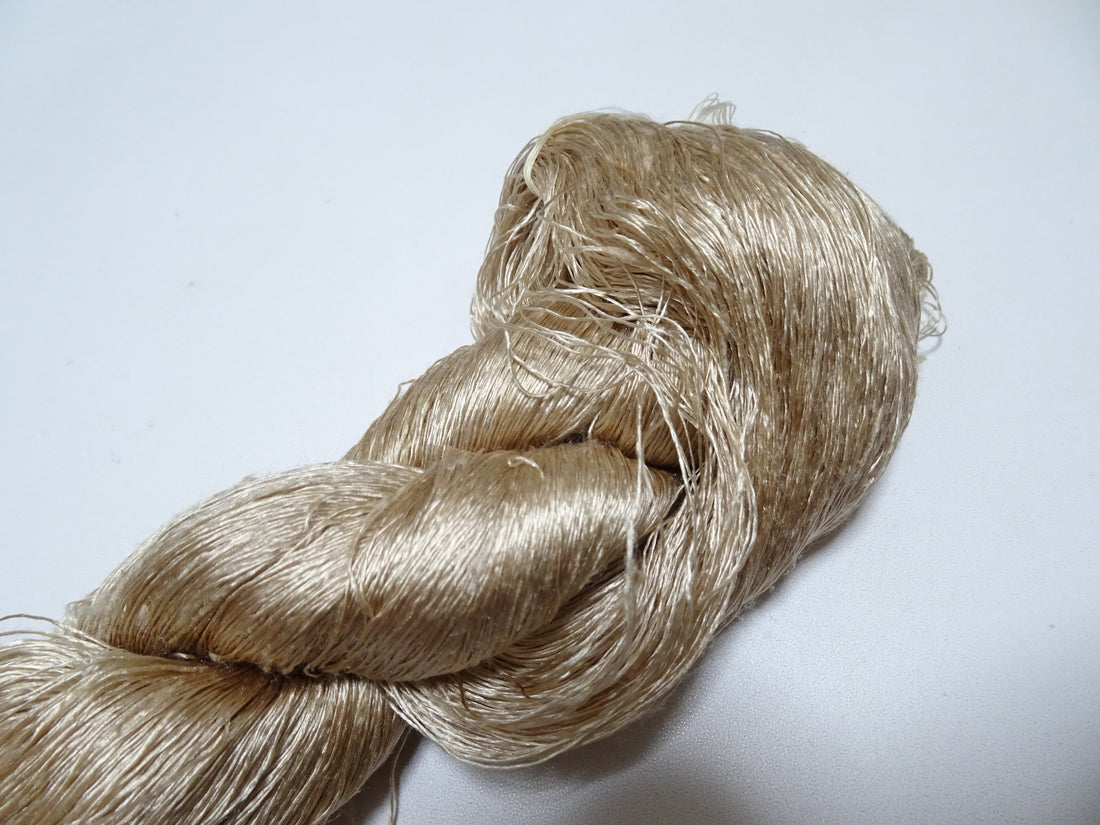 Japanese Vintage Loose Twisted Silk Thread Embroidery 15060