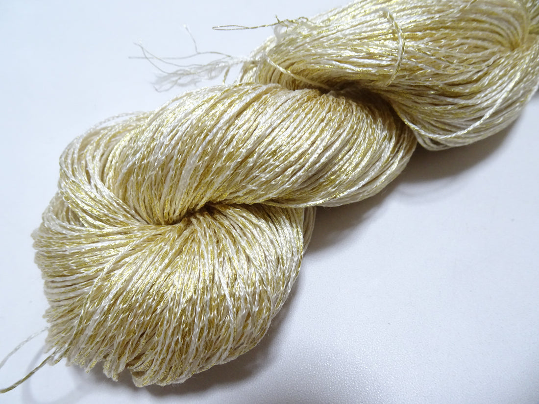 Japanese Tanaka Gen Silk – One-of-a-Kind Hand-Dyed Artistic Silk Thread, Rare Japanese Artisan Yarn, Limited Stock 16528