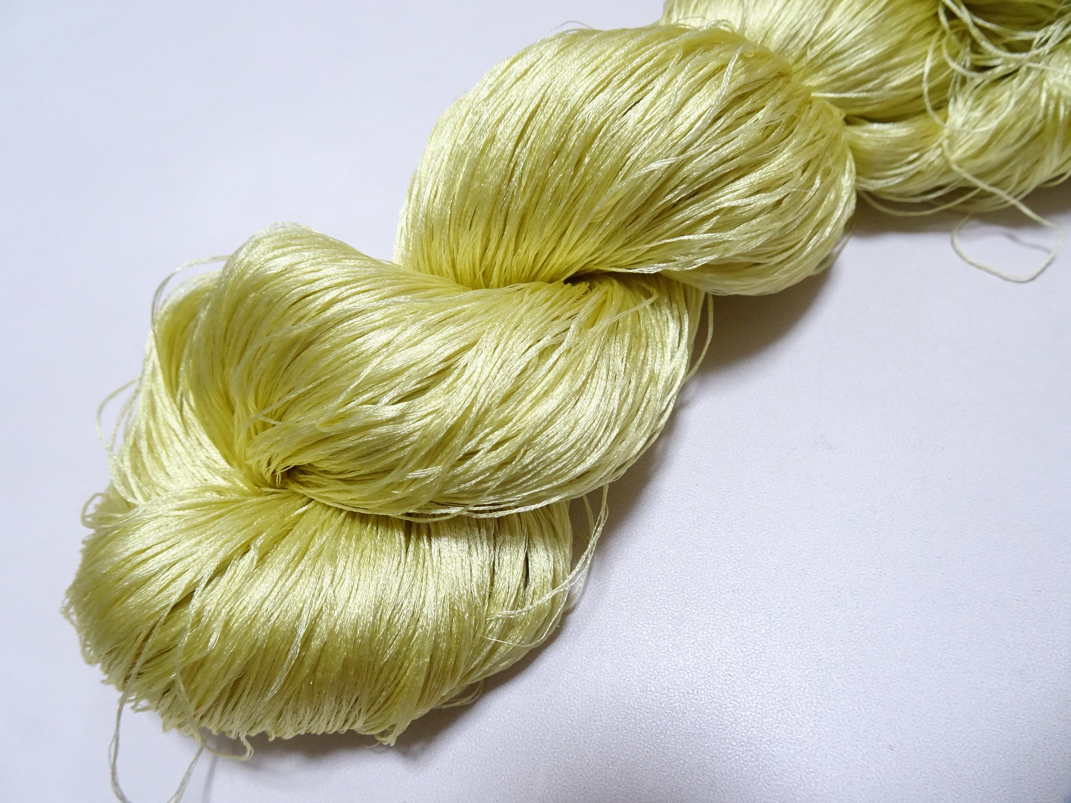 Japanese Vintage 6 Loose-Twist Silk Threads 19268