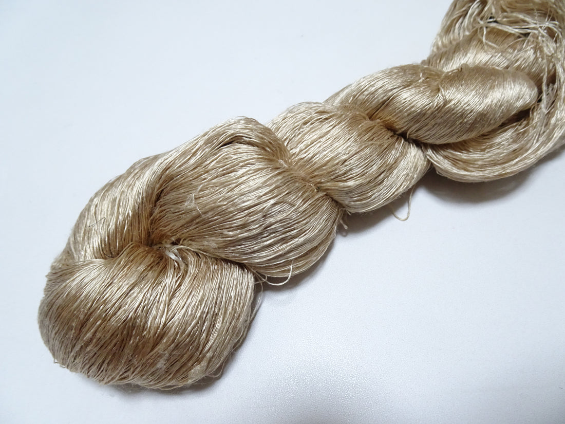 Japanese Vintage Loose Twisted Silk Thread Embroidery 15060