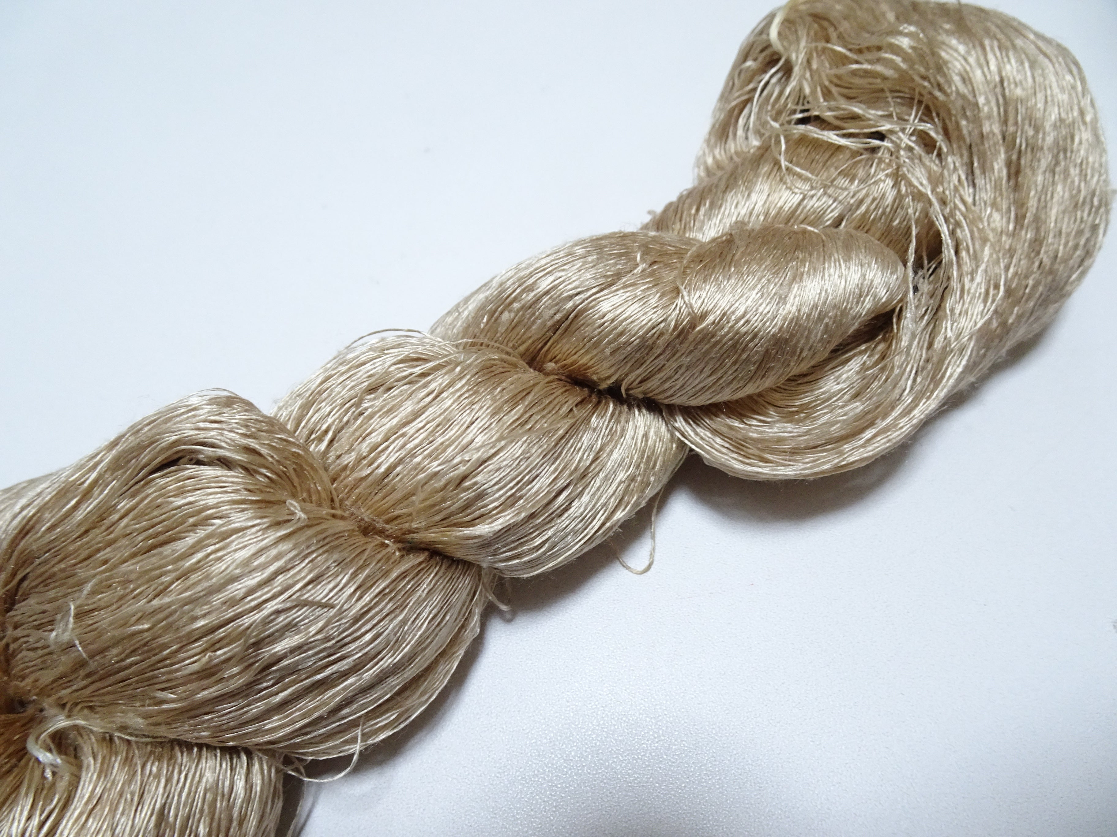 Japanese Vintage Loose Twisted Silk Thread Embroidery 15060