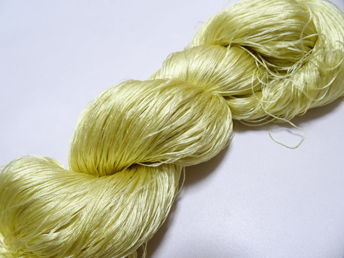 Japanese Vintage 6 Loose-Twist Silk Threads 19268