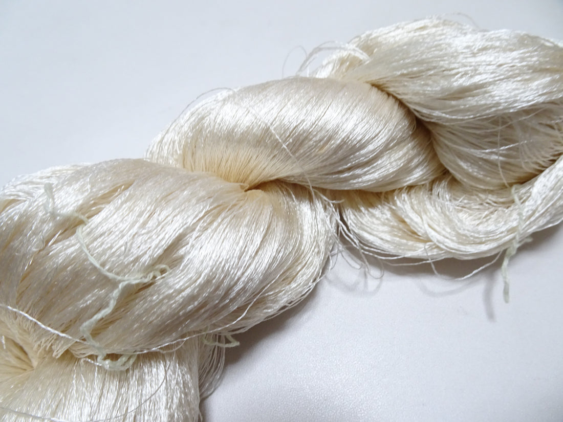 Japanese Vintage Twisted Silk Thread Embroidery 19903