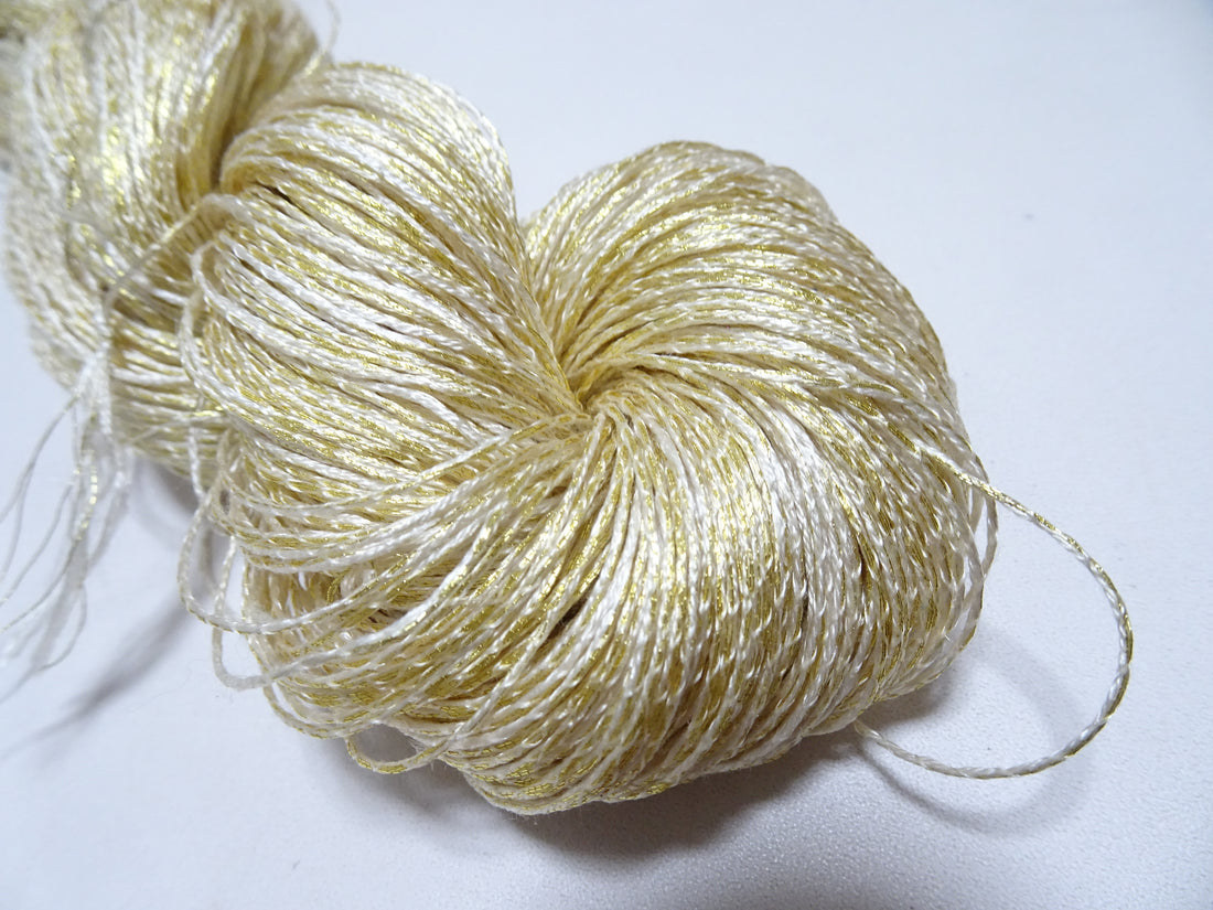 Japanese Tanaka Gen Silk – One-of-a-Kind Hand-Dyed Artistic Silk Thread, Rare Japanese Artisan Yarn, Limited Stock 16528