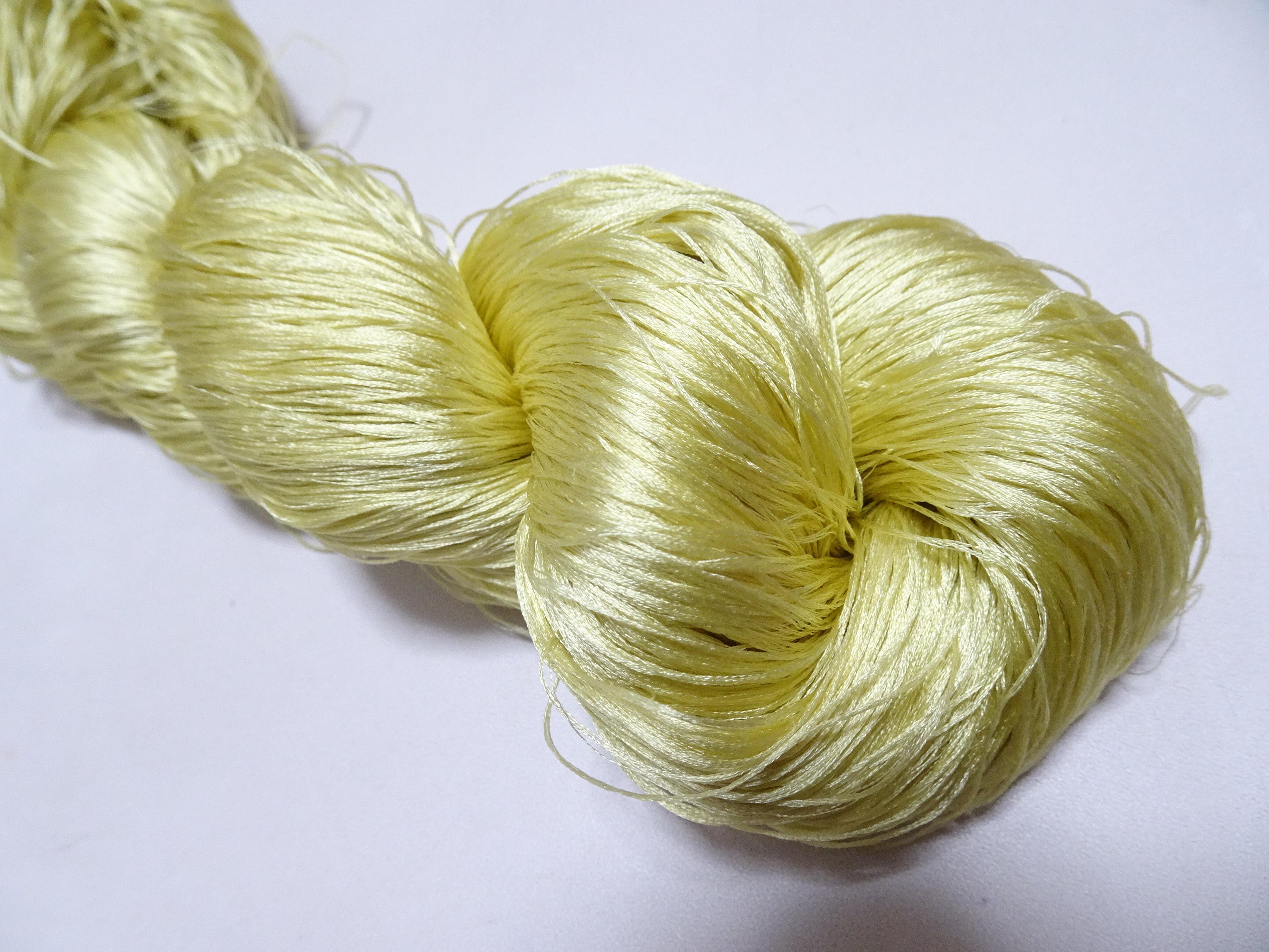 Japanese Vintage 6 Loose-Twist Silk Threads 19268