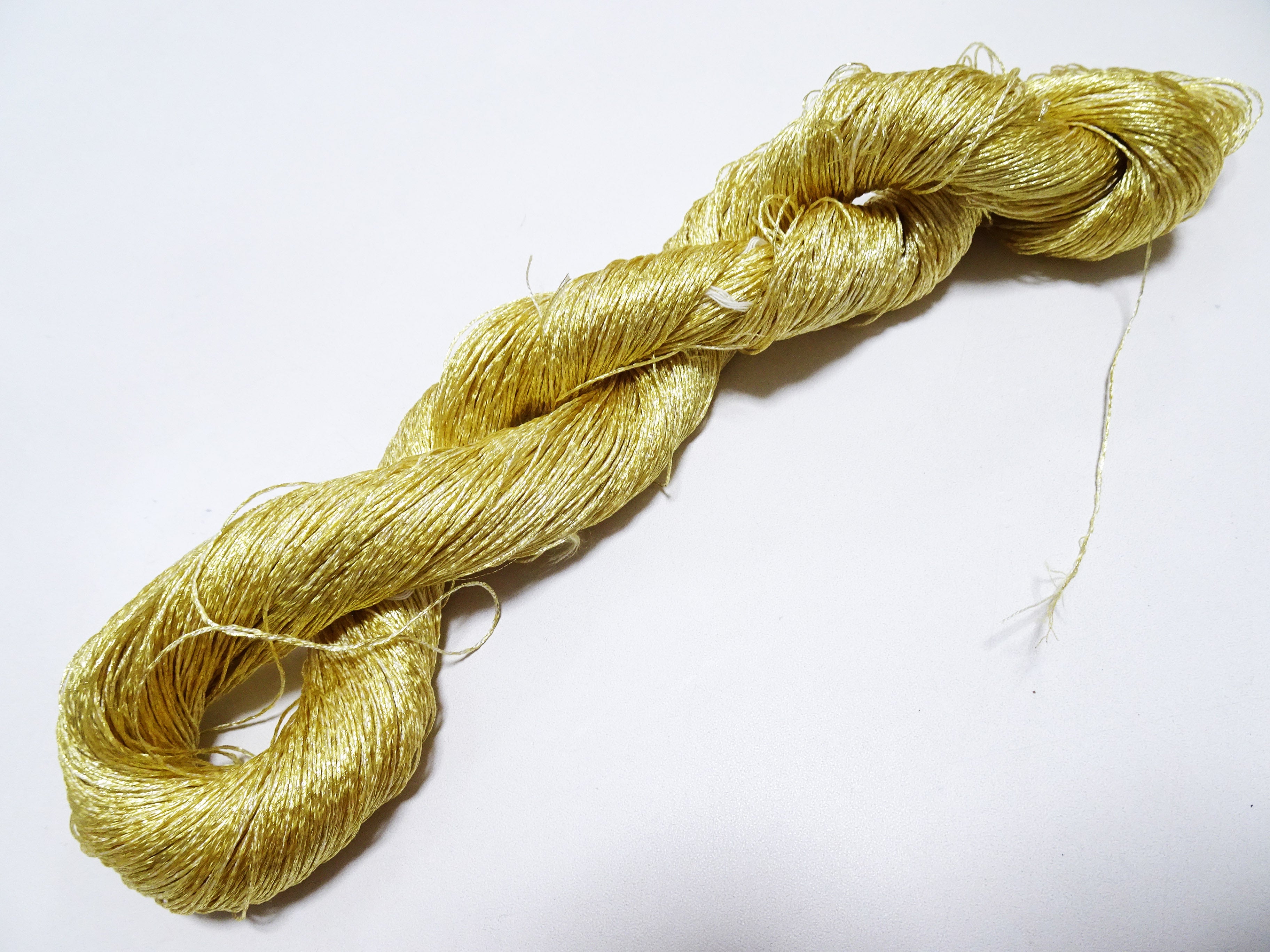 Japanese Tanaka Gen Silk – One-of-a-Kind Hand-Dyed Artistic Silk Thread, Rare Japanese Artisan Yarn, Limited Stock 16529
