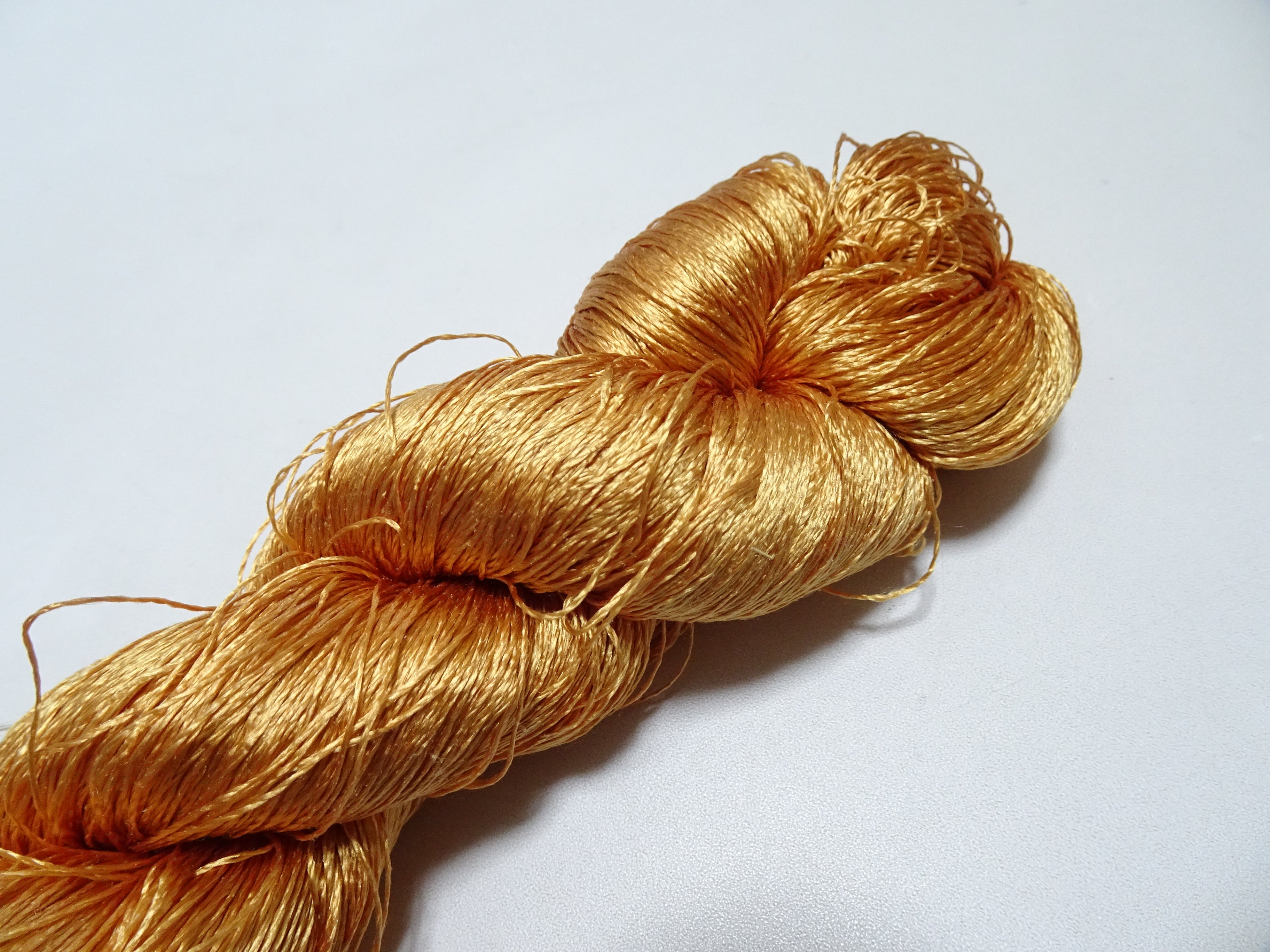 Japanese Vintage Twisted Silk Thread Embroidery 19441