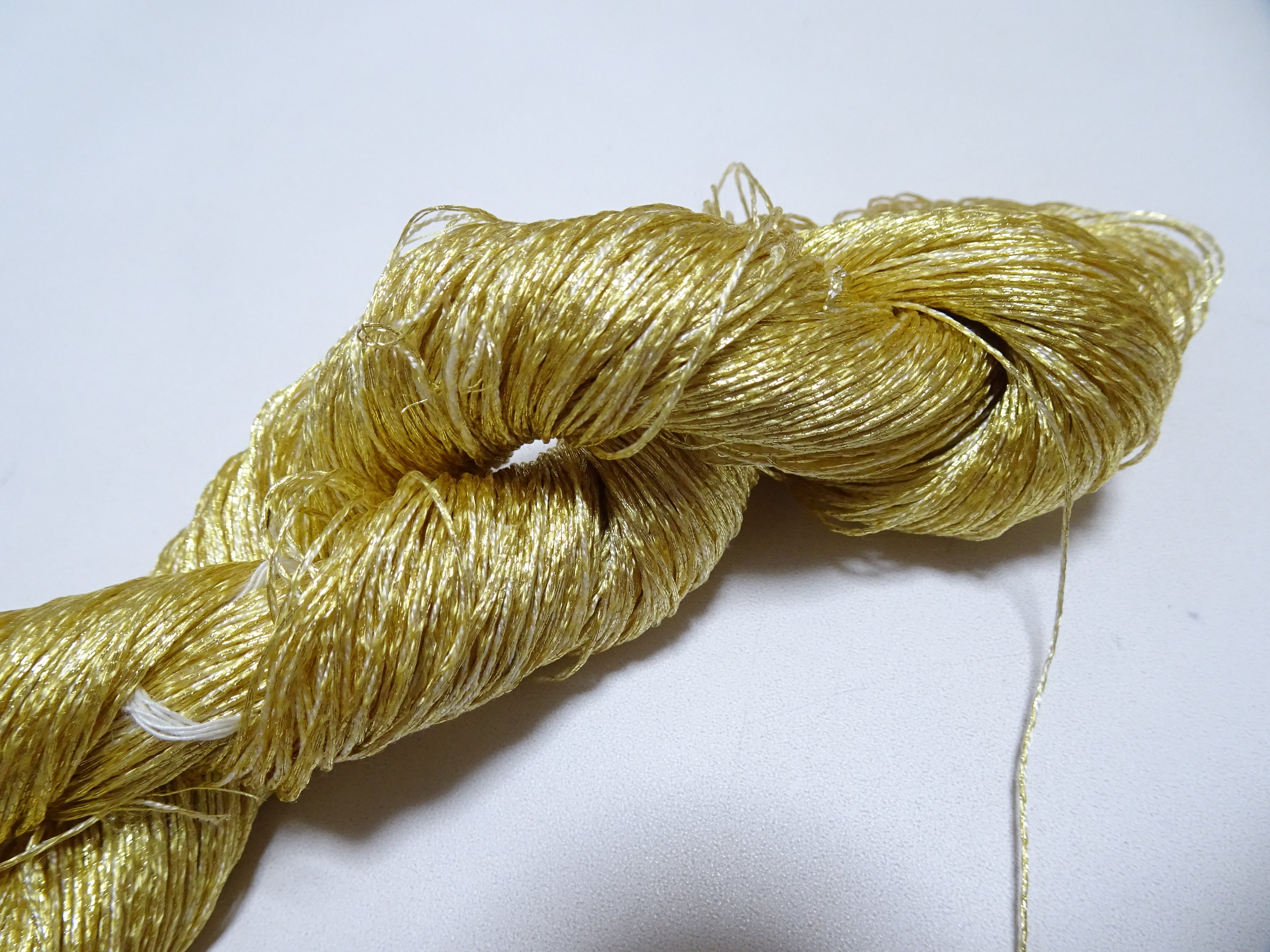 Japanese Tanaka Gen Silk – One-of-a-Kind Hand-Dyed Artistic Silk Thread, Rare Japanese Artisan Yarn, Limited Stock 16529