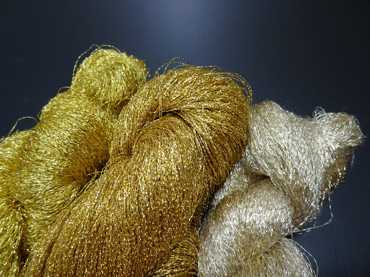 Japanese Vintage Metallic Thread 3sets Embroidery 17717