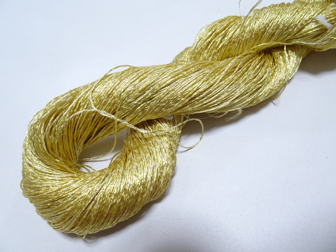 Japanese Tanaka Gen Silk – One-of-a-Kind Hand-Dyed Artistic Silk Thread, Rare Japanese Artisan Yarn, Limited Stock 16529