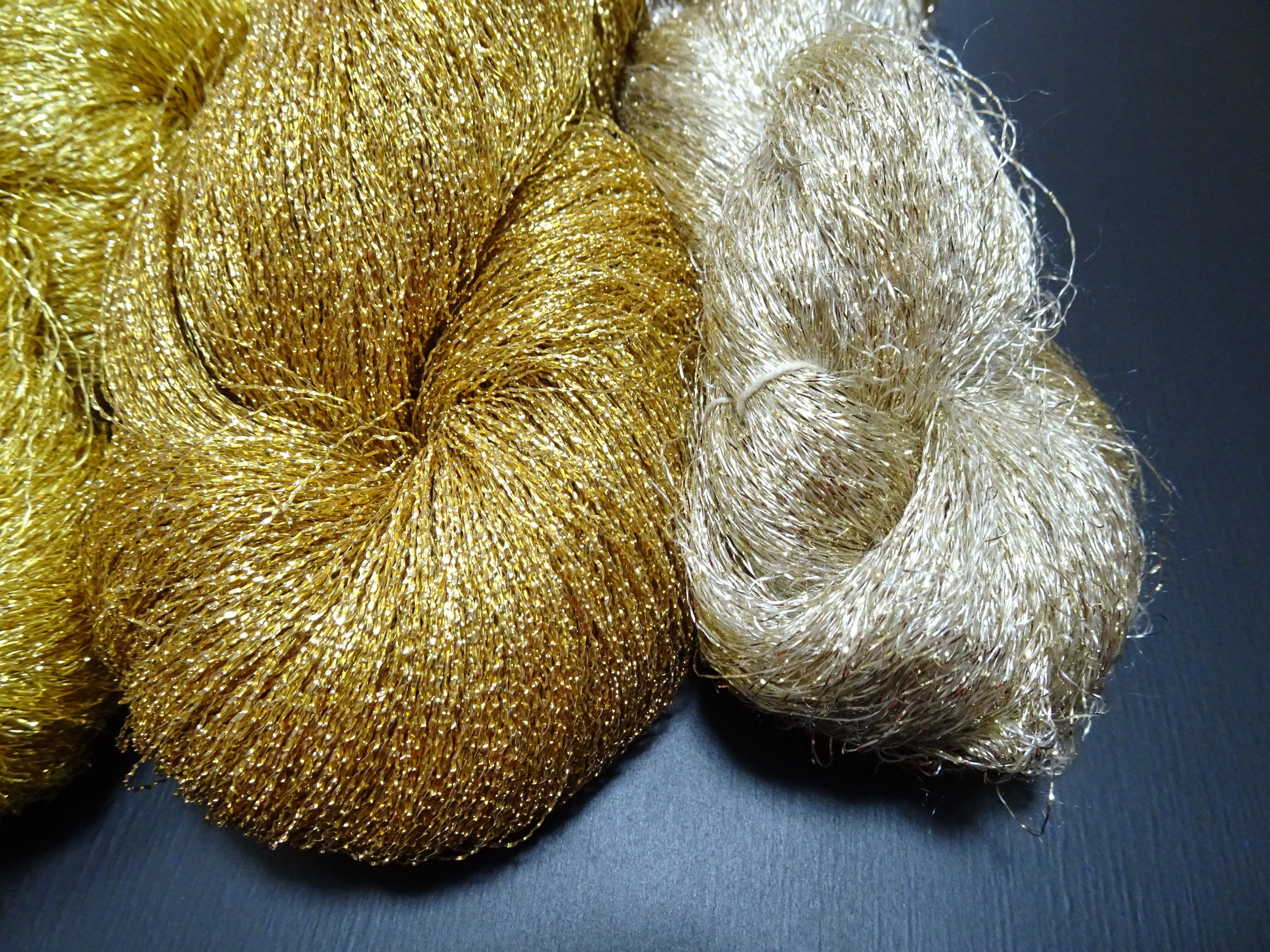 Japanese Vintage Metallic Thread 3sets Embroidery 17717
