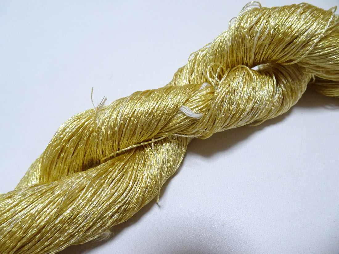 Japanese Tanaka Gen Silk – One-of-a-Kind Hand-Dyed Artistic Silk Thread, Rare Japanese Artisan Yarn, Limited Stock 16529