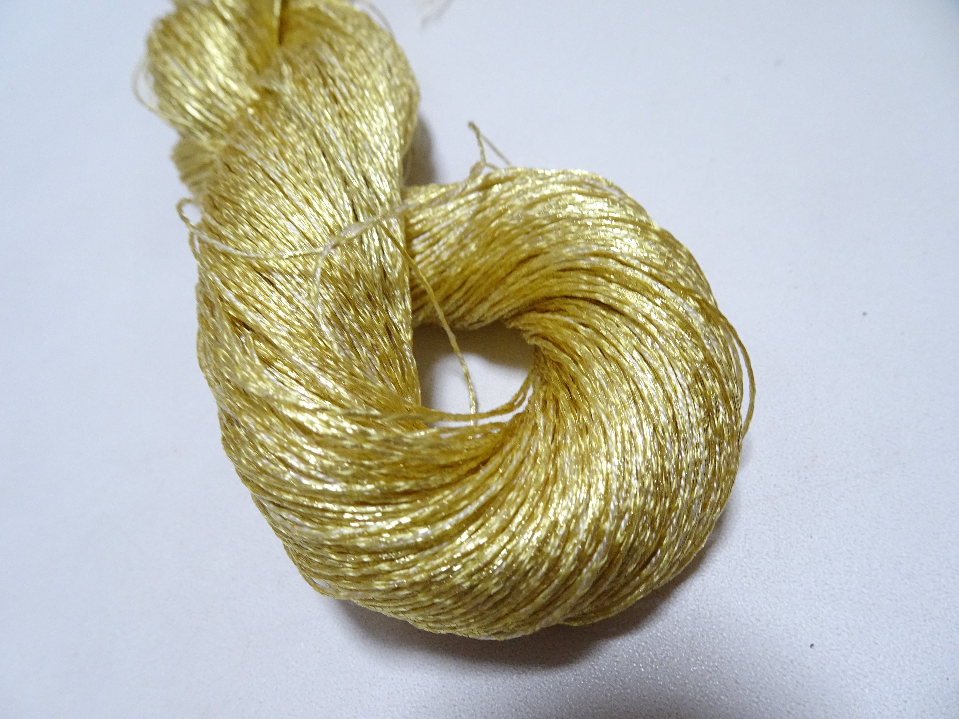 Japanese Tanaka Gen Silk – One-of-a-Kind Hand-Dyed Artistic Silk Thread, Rare Japanese Artisan Yarn, Limited Stock 16529