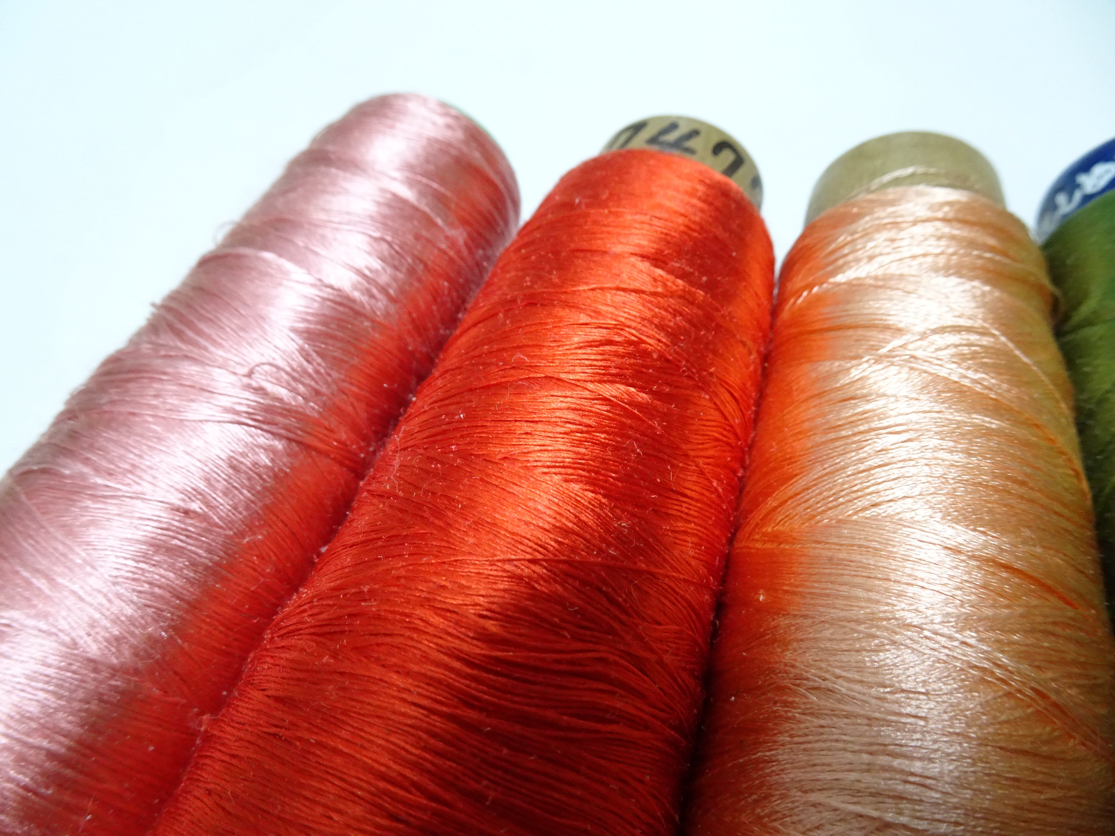 Great deal!! Japanese vintage silk thread 14sets embroidery Imperfect item (please see description for details)  16387