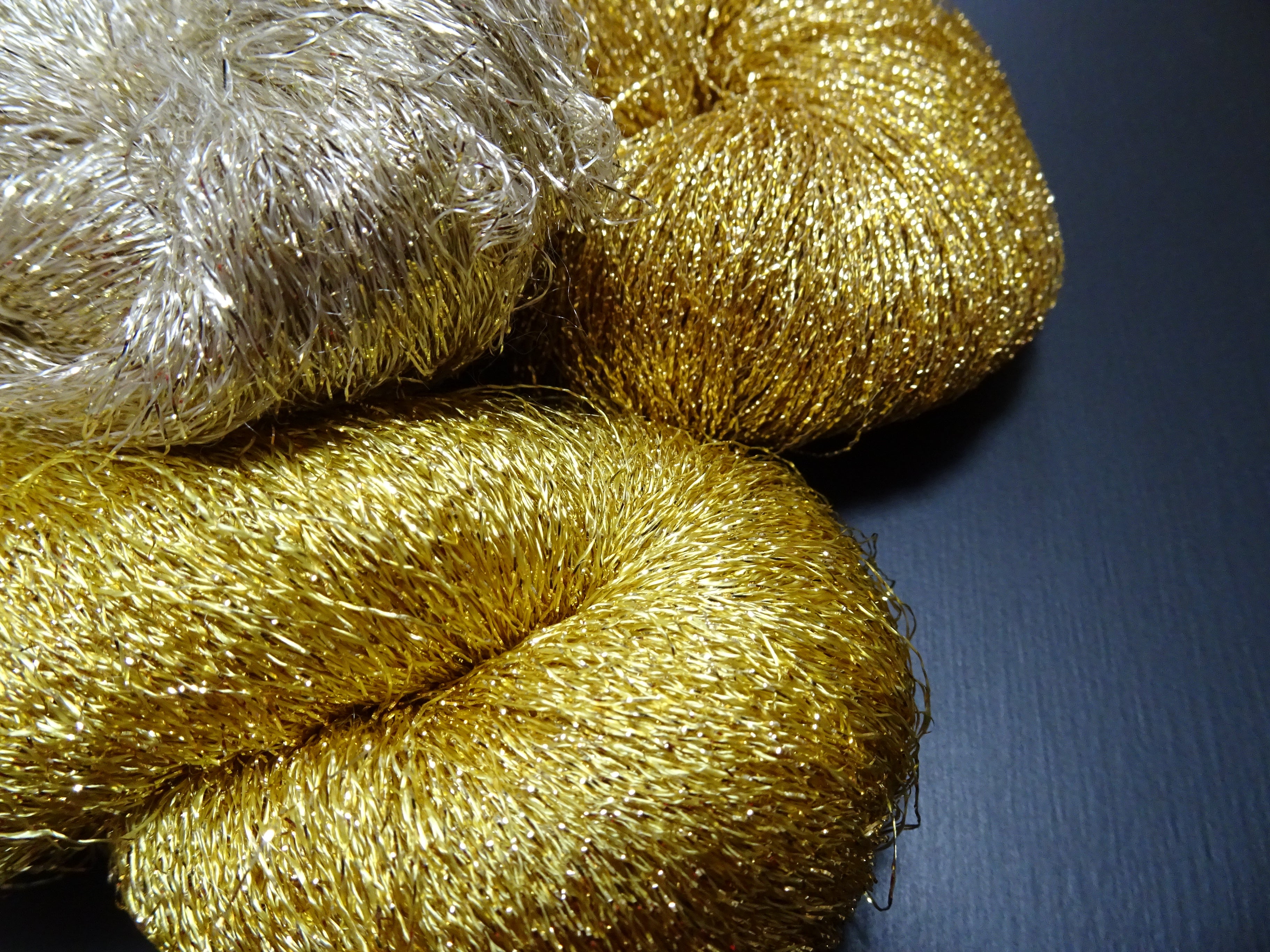 Japanese Vintage Metallic Thread 3sets Embroidery 17717