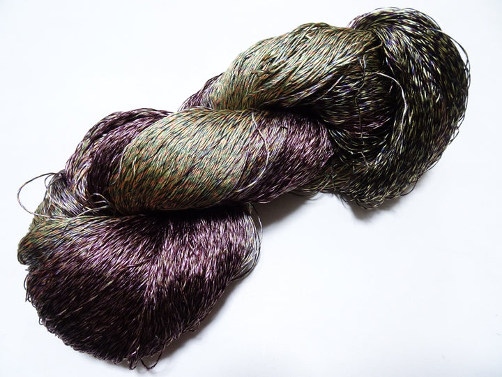 Japanese Tanaka Gen Silk – One-of-a-Kind Hand-Dyed Artistic Silk Thread, Rare Japanese Artisan Yarn, Limited Stock 19135