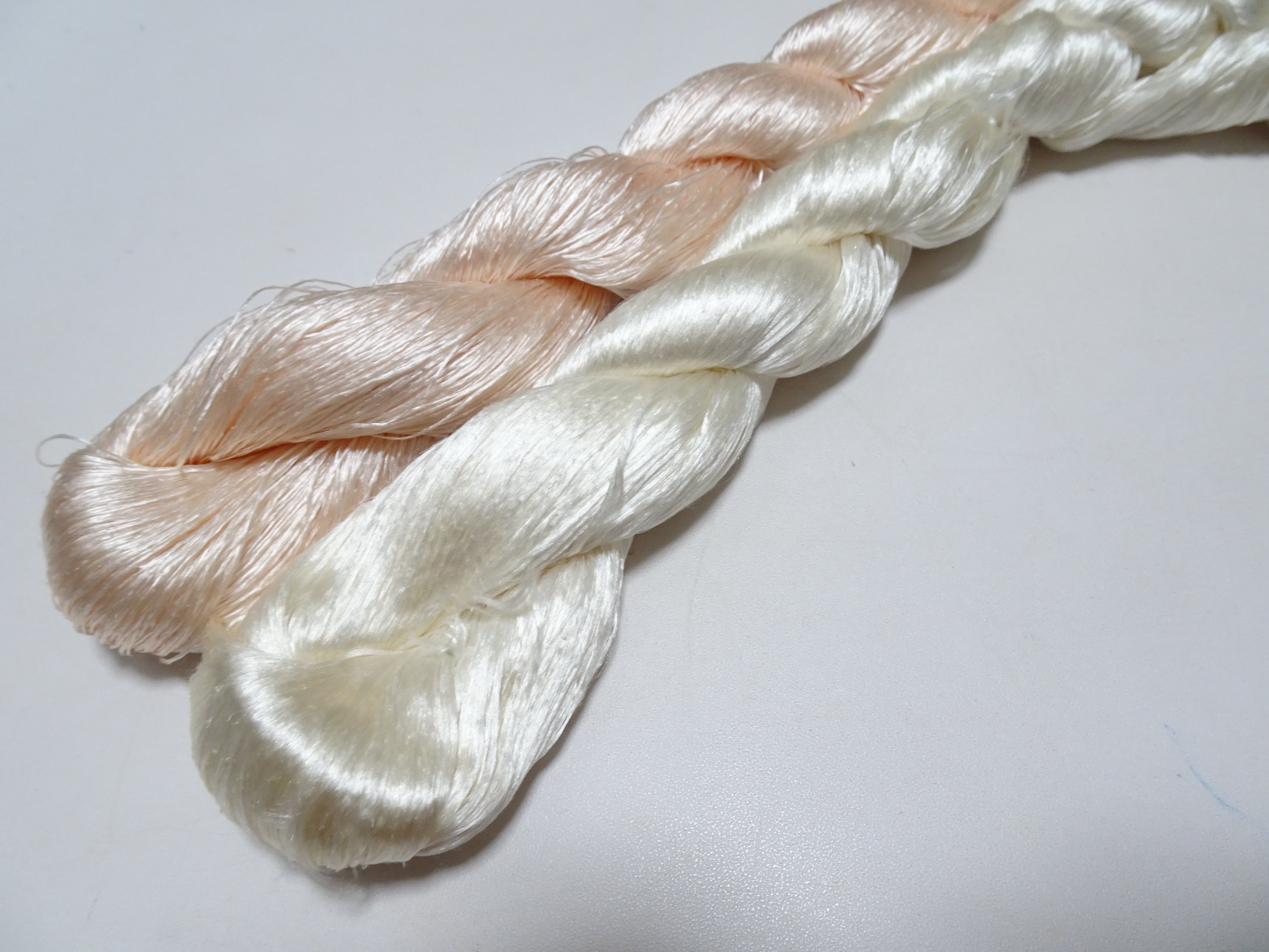 Japanese Vintage loose Twisted Silk Thread 2sets Embroidery 14559