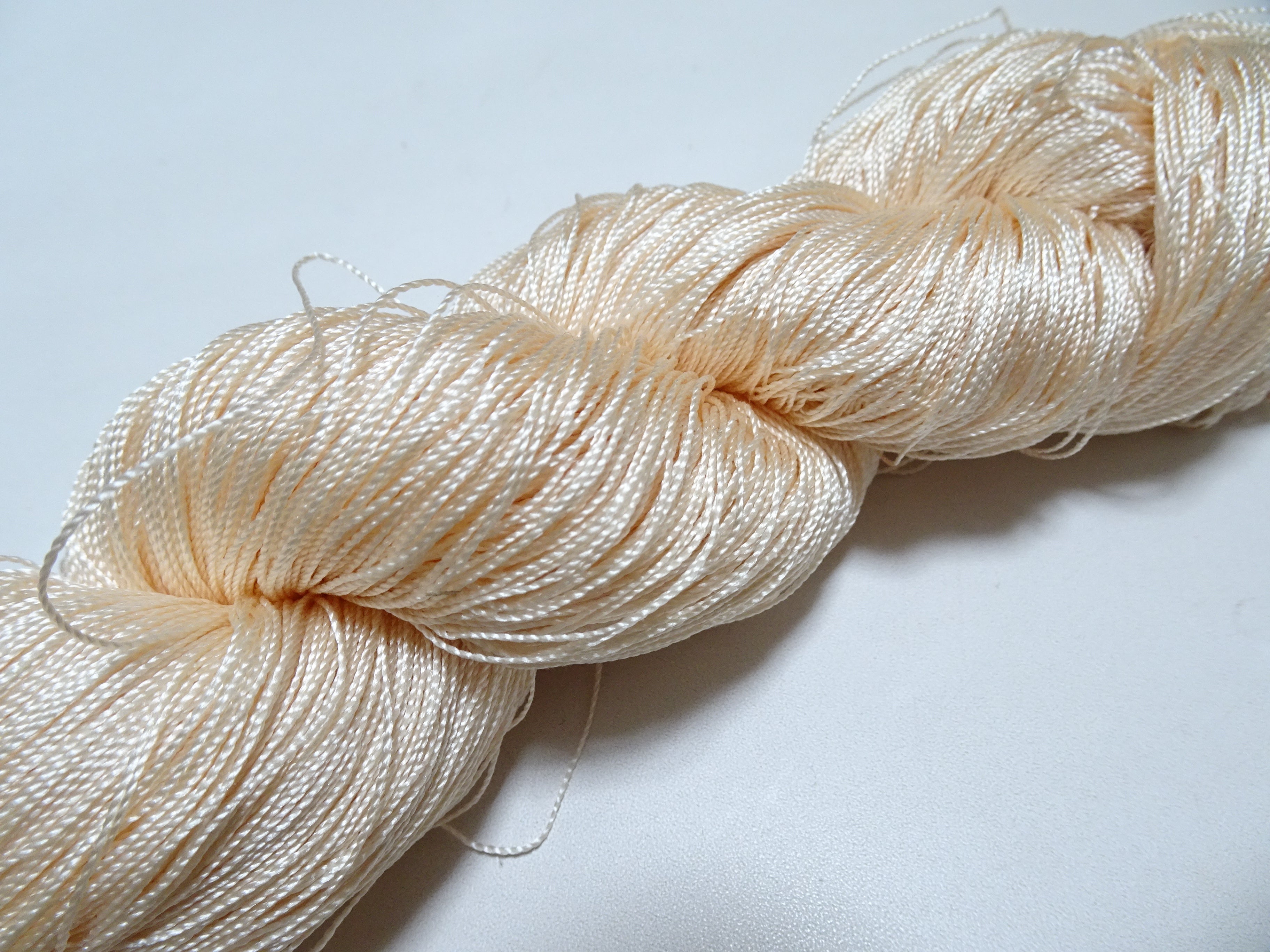 Japanese Vintage Twisted Silk Thread Embroidery & Weaving 17766