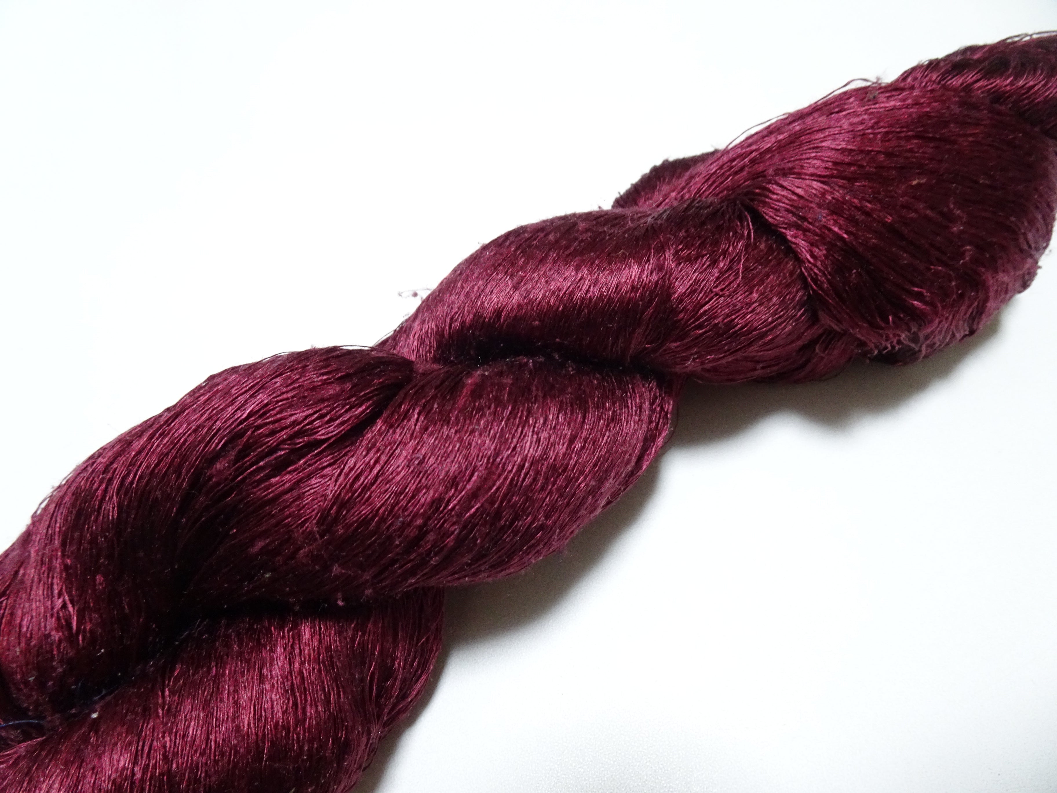 Japanese Vintage Loose Twisted Silk Thread Embroidery 15062