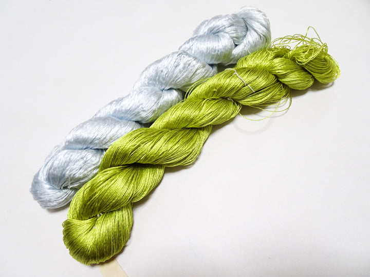 Japanese Vintage Twisted Silk Thread 2sets Embroidery 15394